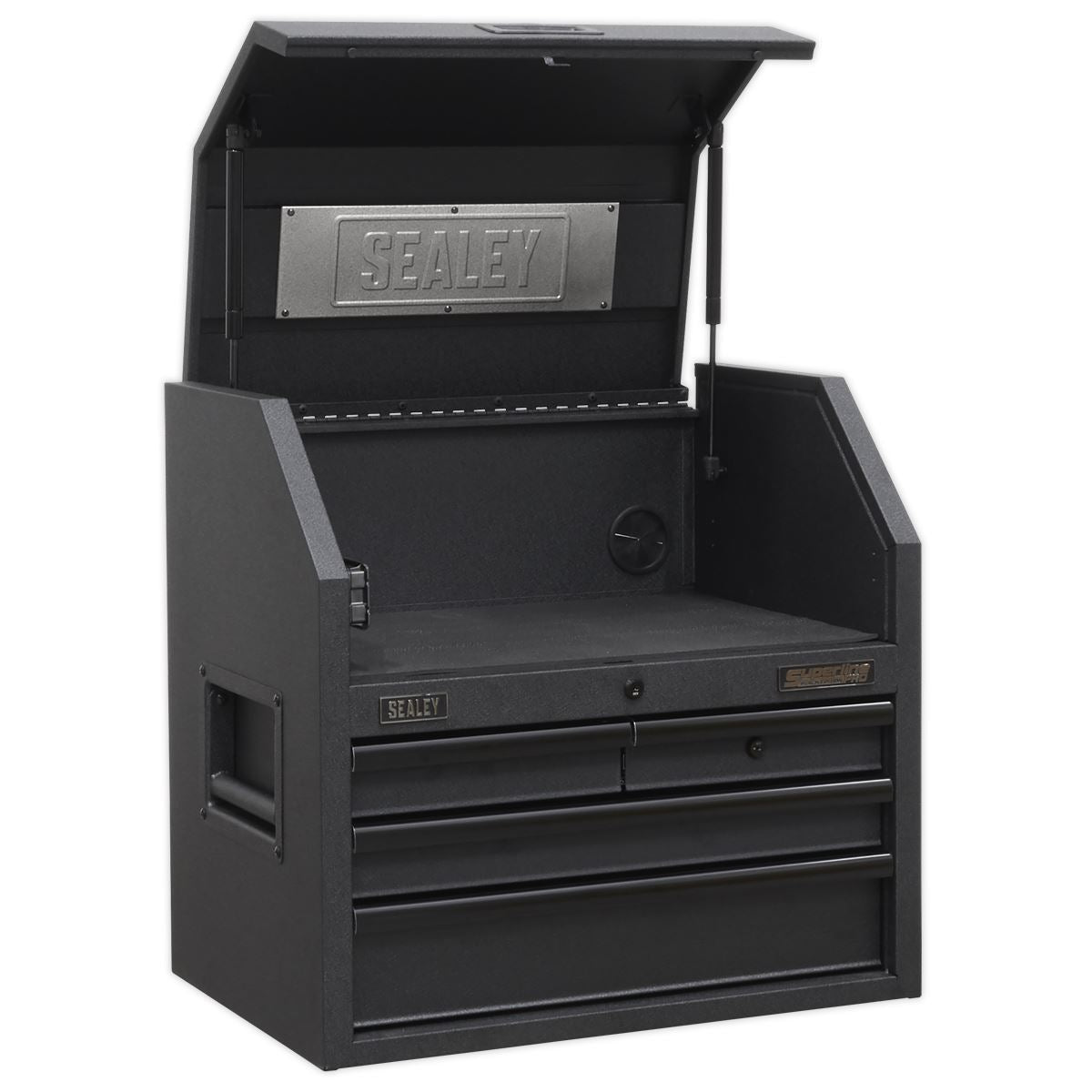 Sealey Superline Pro Topchest 4 Drawer 660mm with Soft Close Drawers & Power Strip