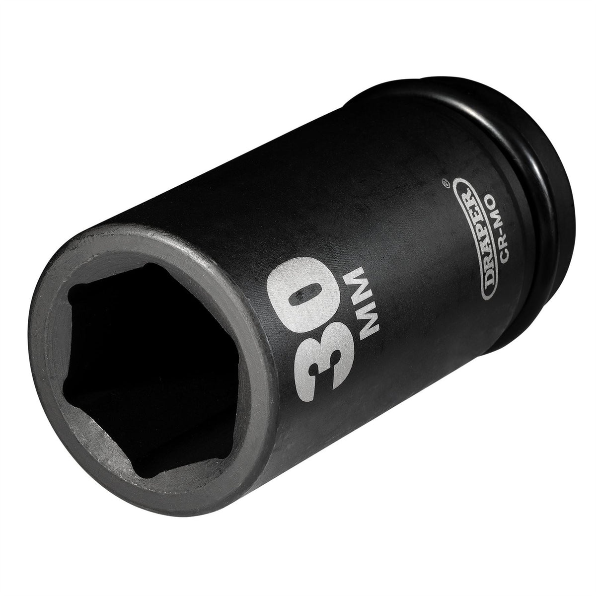 Draper Hi-TORQ® Deep Impact Socket 3/4" Sq. Dr. 30mm 71916 White Rose Tools