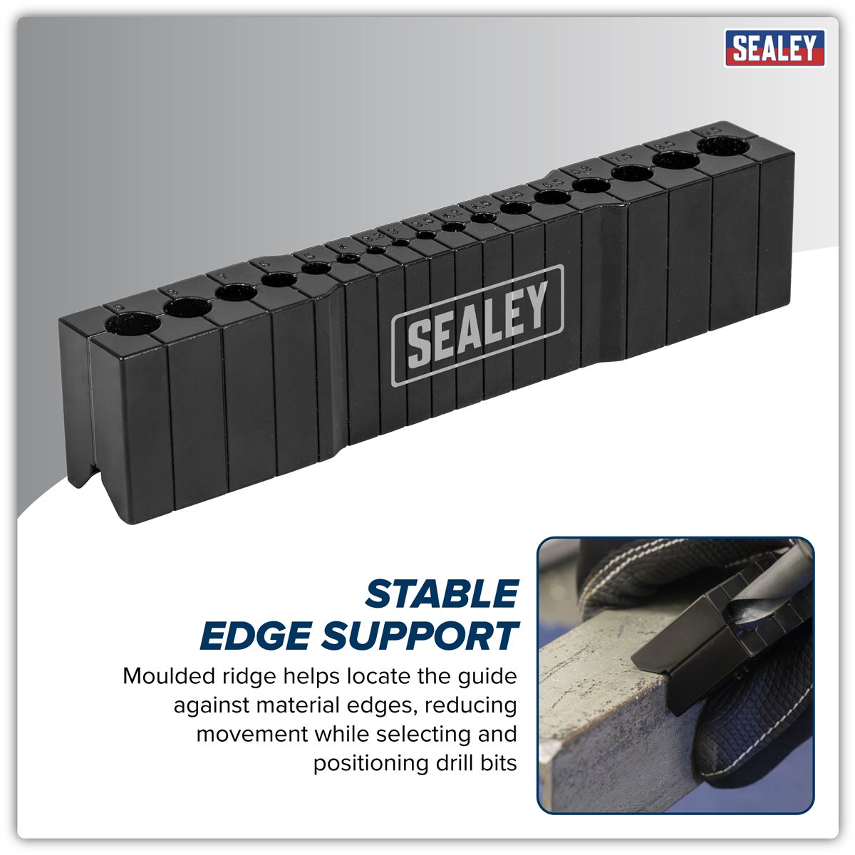 Sealey Drill Block Guide White Rose Tools