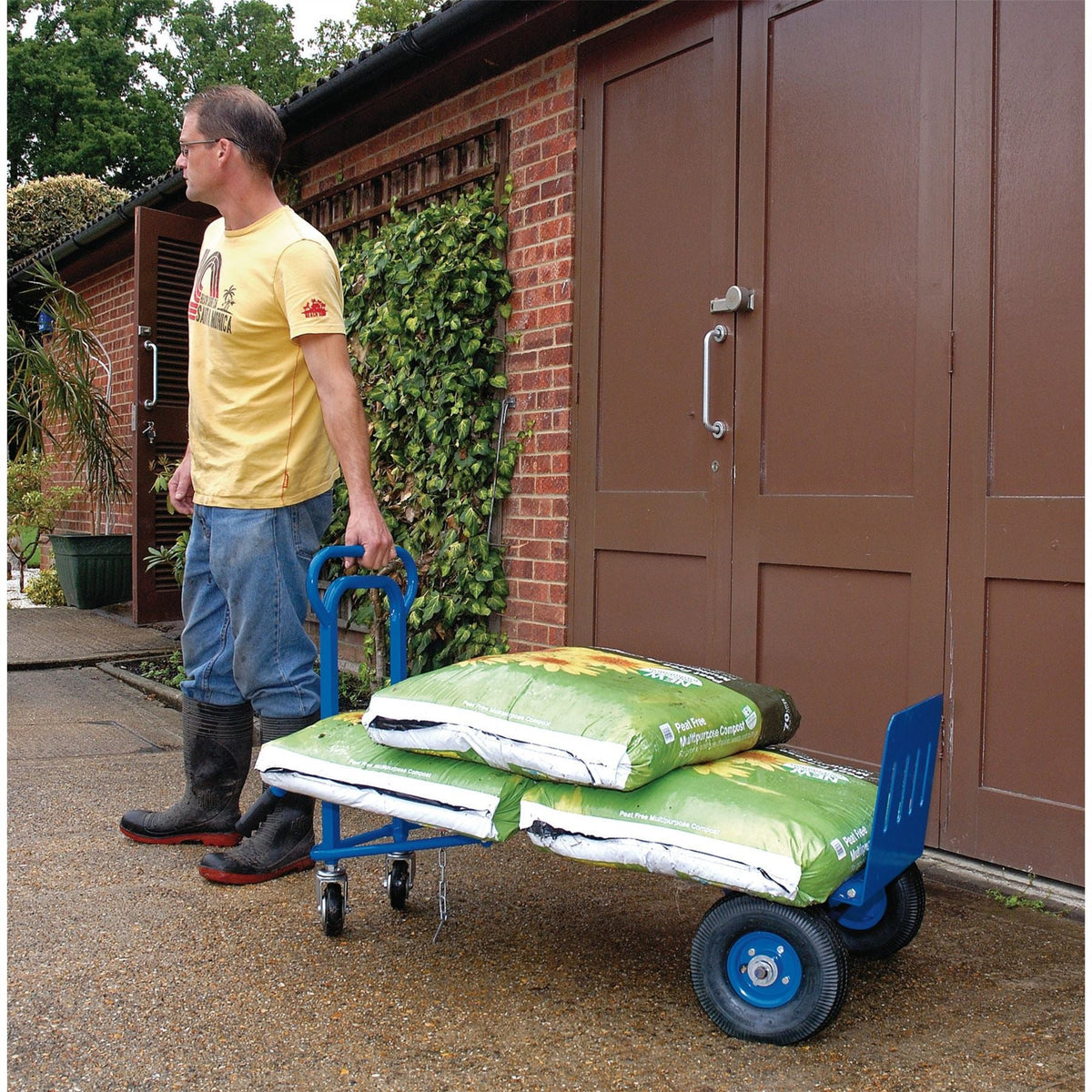 Draper 3 in 1 Heavy Duty Sack Truck 300kg 85673 White Rose Tools