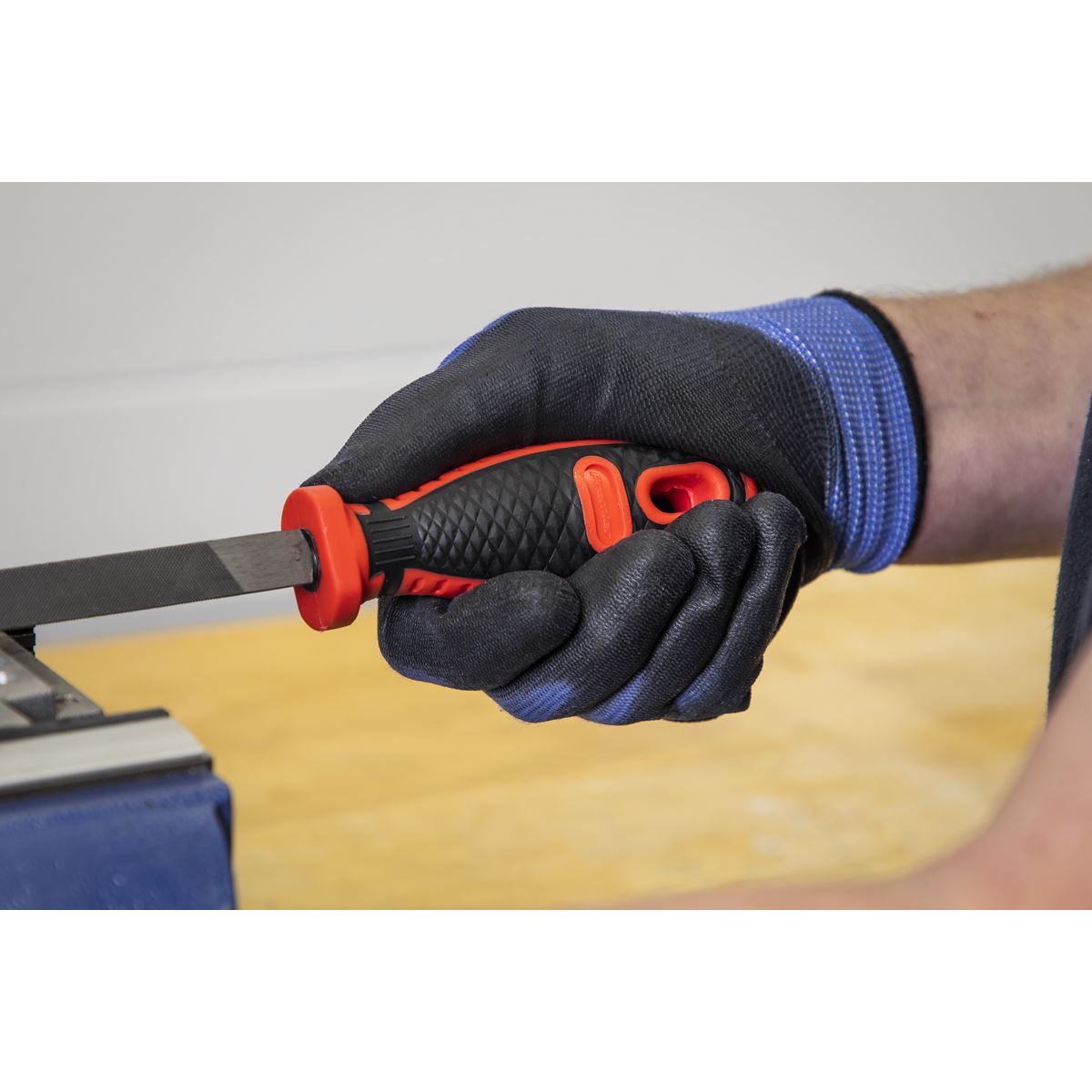 Sealey Premier Smooth Cut 3-Square Engineer's File 200mm