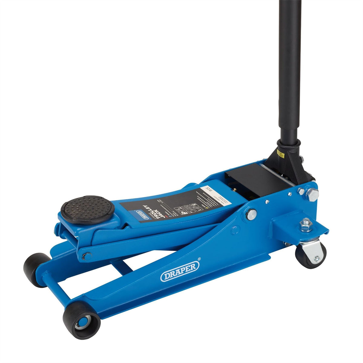 Draper Low Profile Trolley Jack 2 Tonne 28497 White Rose Tools