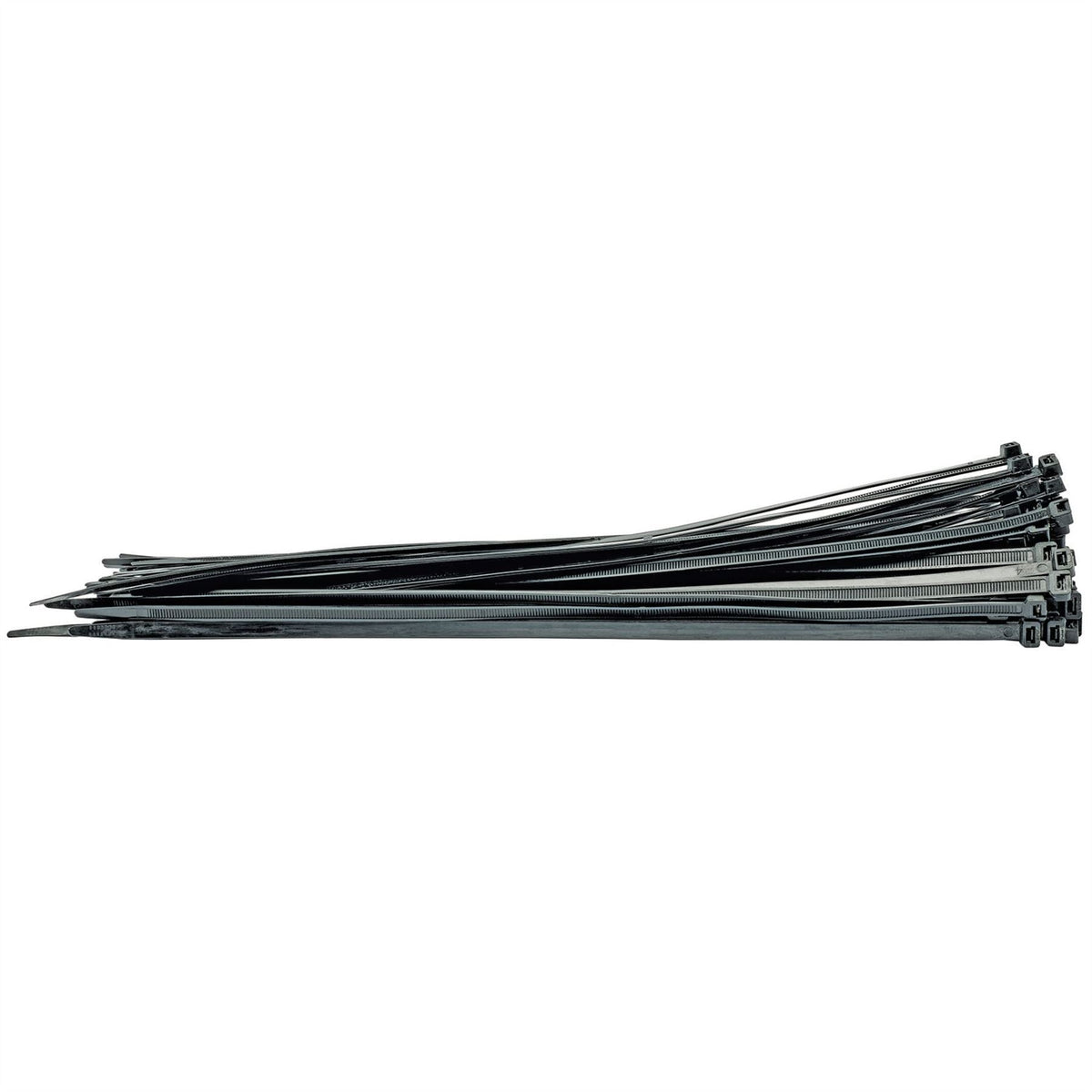 Draper Cable Ties 8.8 x 500mm Black (Pack of 100) 70408 White Rose Tools