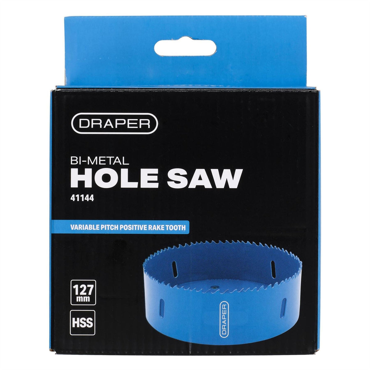 Draper HSS Bi-Metal Holesaw Blade 127mm 41144 White Rose Tools