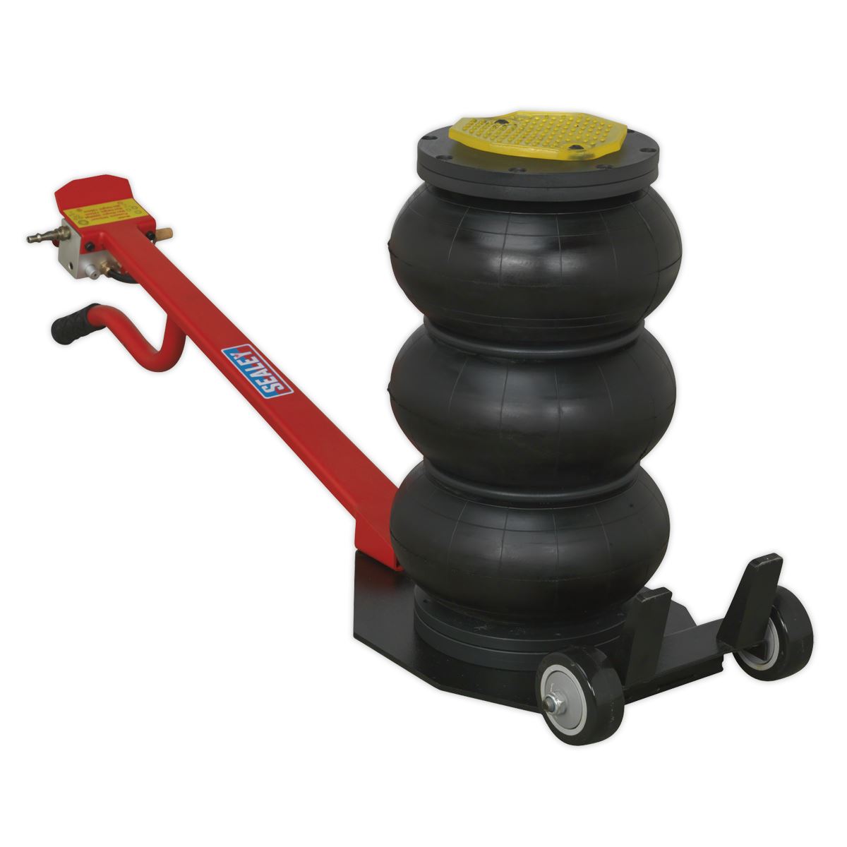 Sealey Premier Premier Air Operated Long Handle Fast 3-Stage Jack 3 Tonne