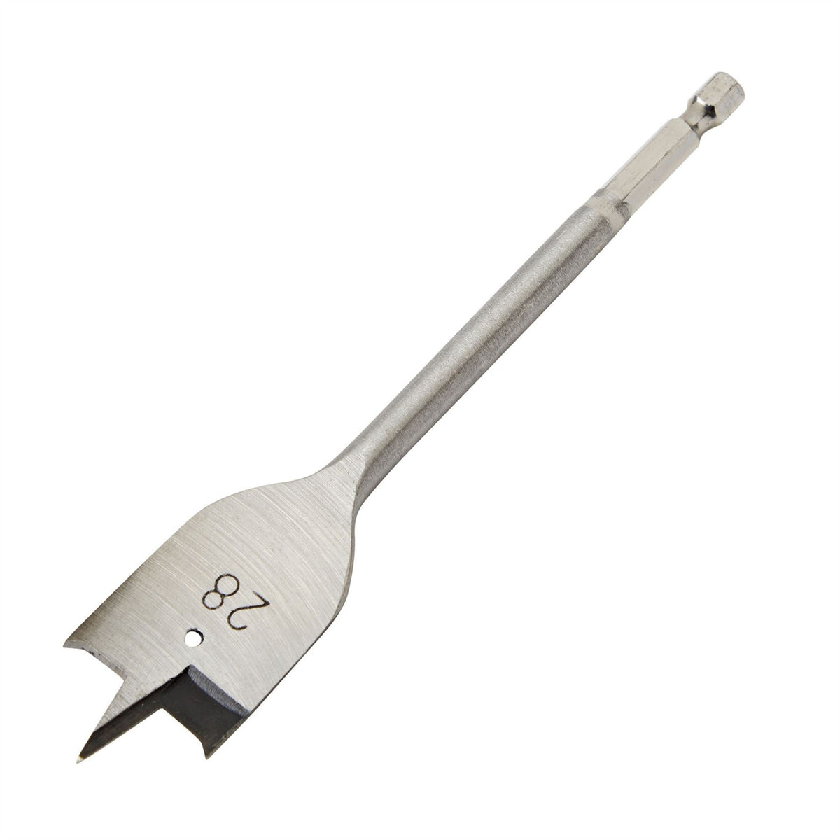 Draper Flat Wood Drill Bit 28 x 152mm 41785 White Rose Tools