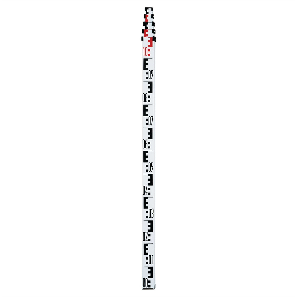 Laserliner 080.43 Telescopic Levelling Staff LT 5m 32175 White Rose Tools