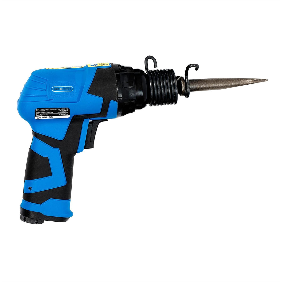 Draper Air Hammer and Chisel Kit (7 Piece) 65142 White Rose Tools