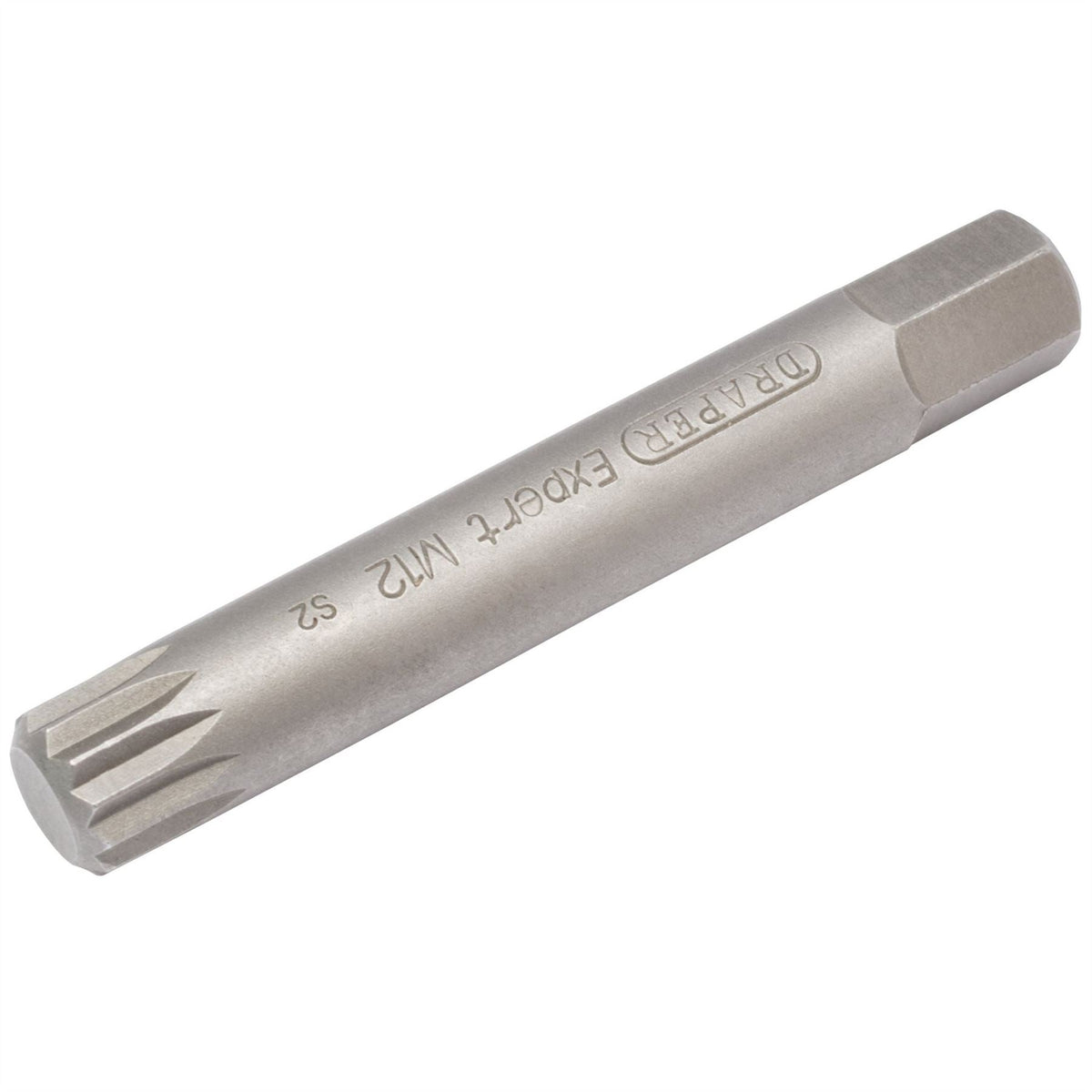 Draper Expert Spline 10mm Insert Bit for Mechanics Bit Sets M12 x 75mm 33349 White Rose Tools