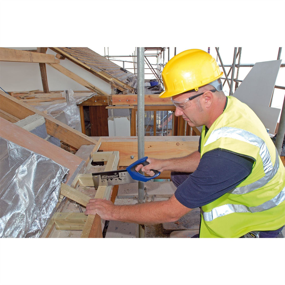 Draper Expert Supercut® Soft Grip Hardpoint Tenon Saw 300mm/12" 11tpi/12ppi 49280 White Rose Tools