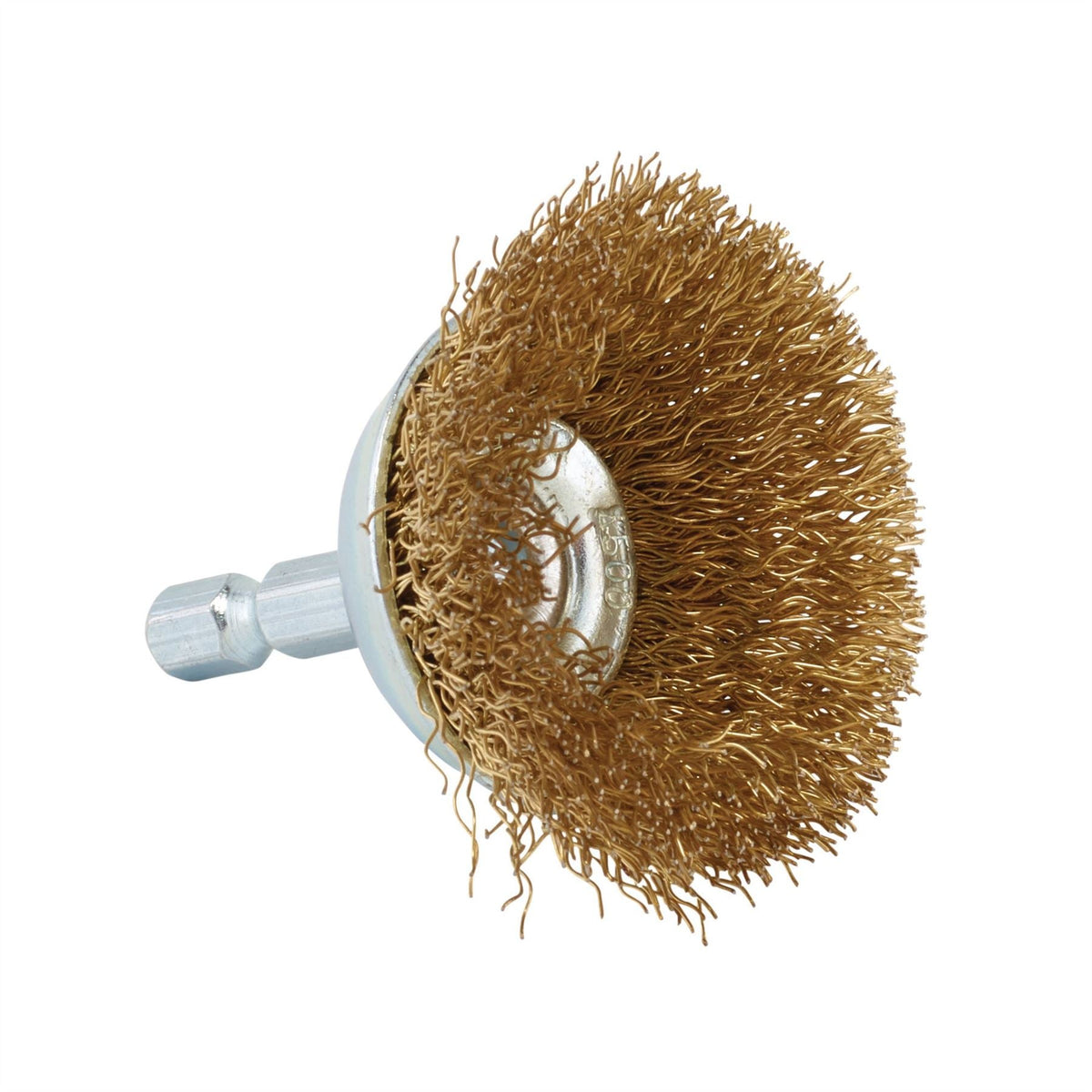 Draper Brassed Steel Crimped Wire Cup Brush 40mm 41431 White Rose Tools