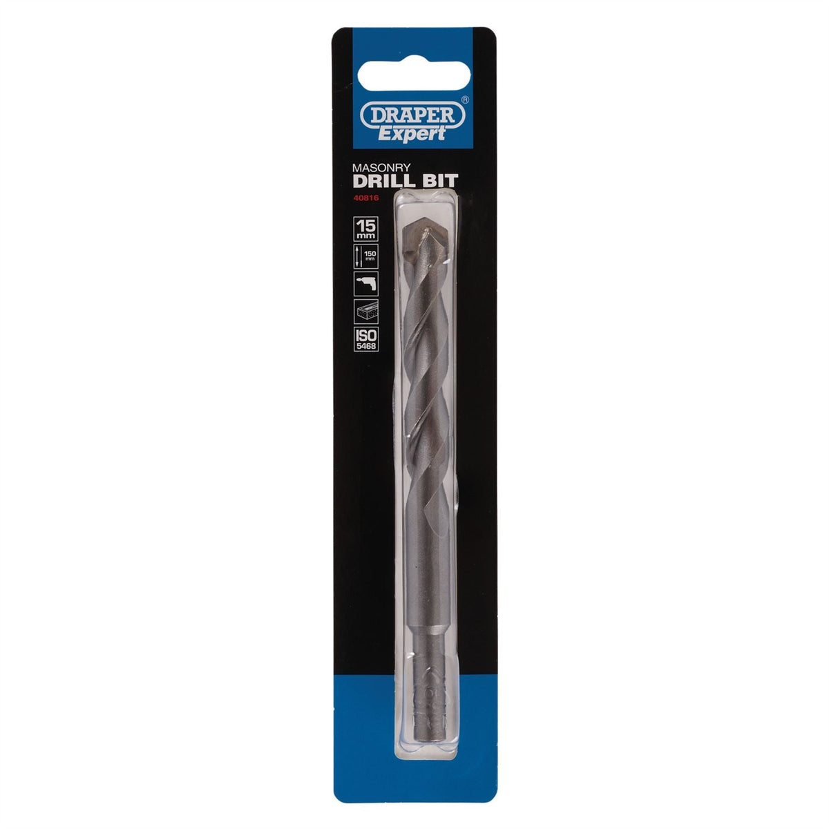 Draper Expert Masonry Drill Bit 15 x 150mm 40816 White Rose Tools
