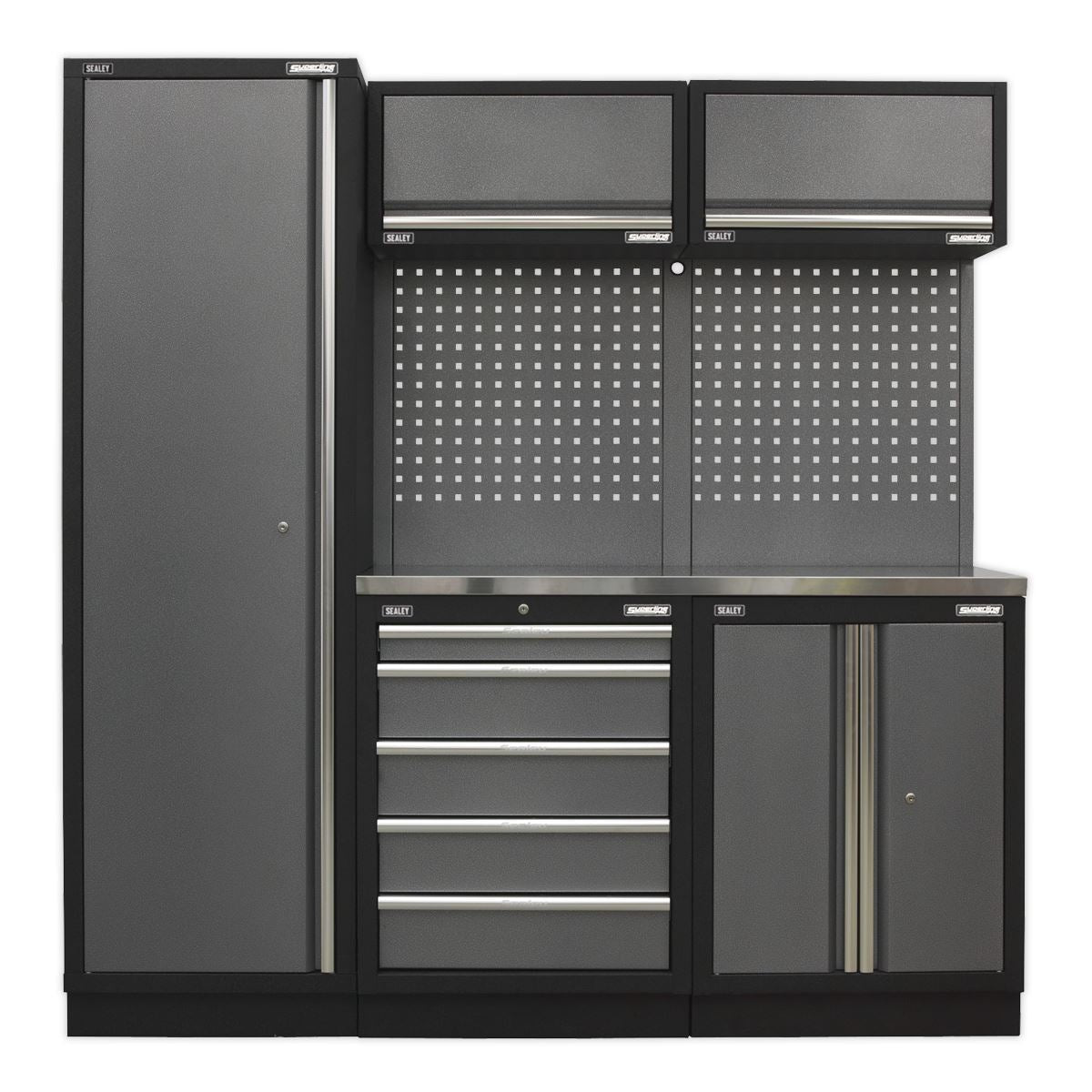 Sealey Superline Pro Superline PRO® 2.0m Storage System - Stainless Worktop