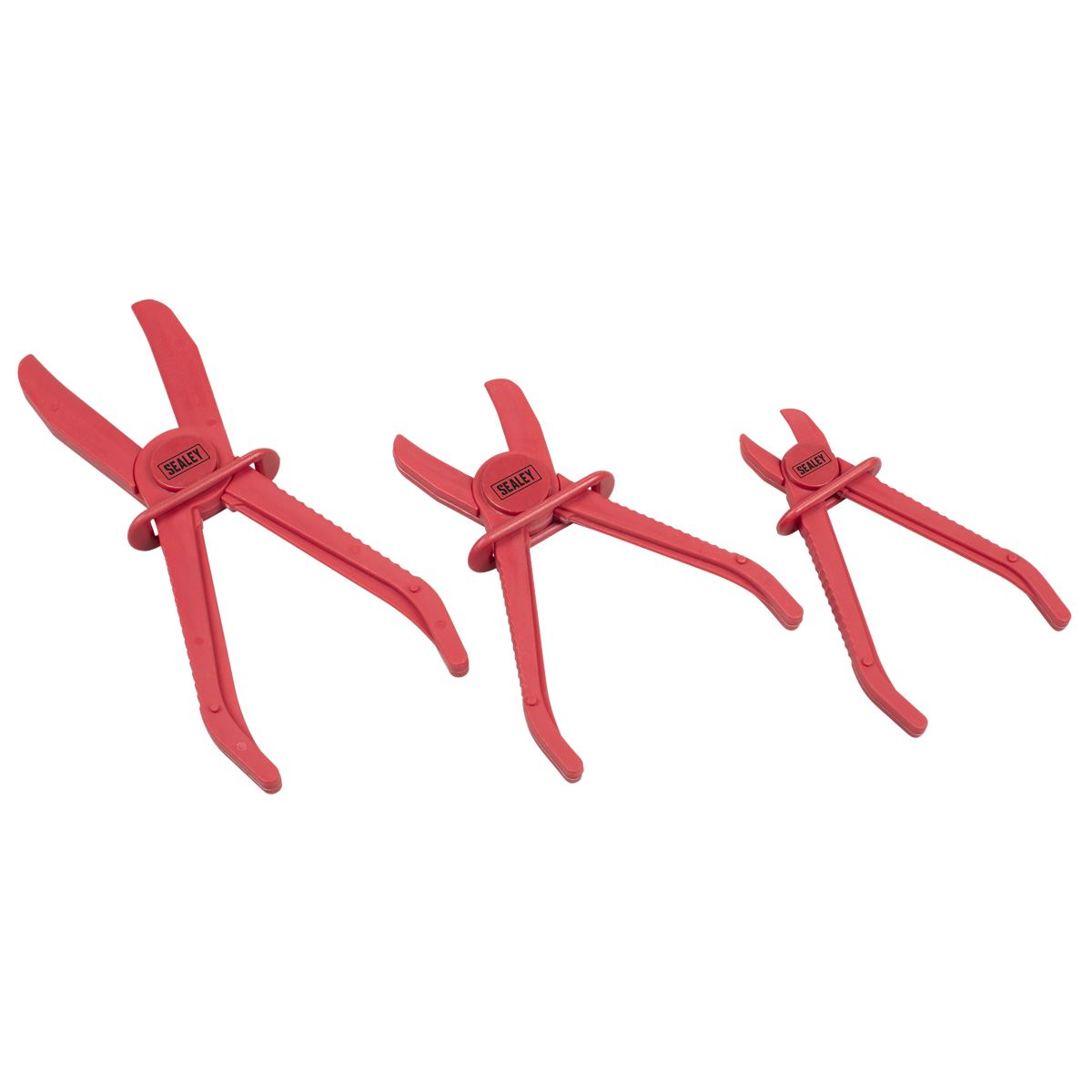 Sealey Composite Hose Pinch Tool Set 3pc White Rose Tools