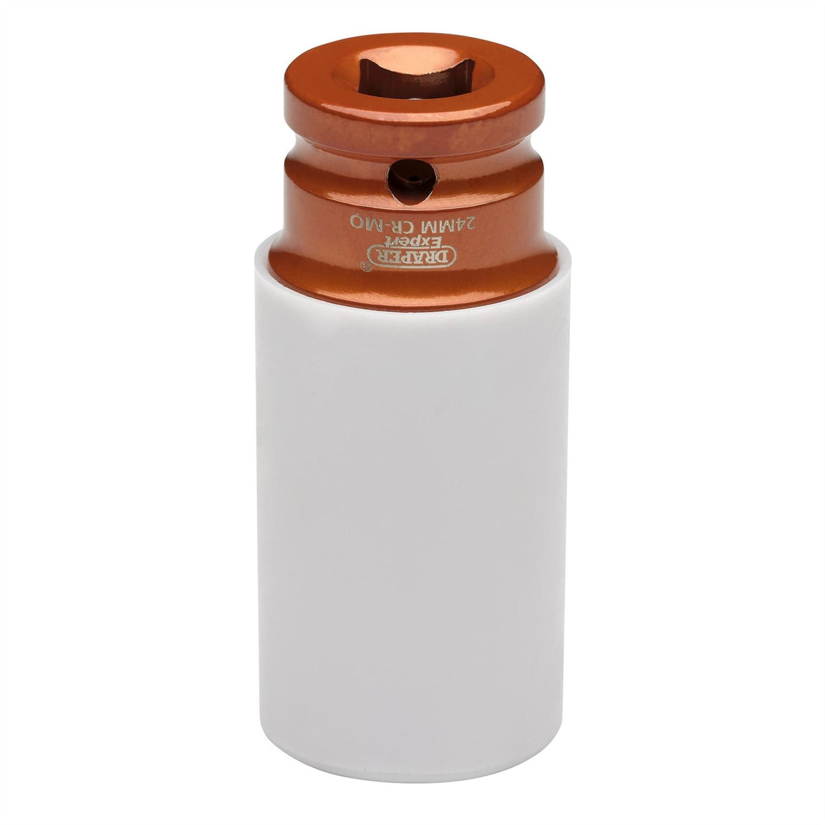 Draper HI-TORQ® Wheel Nut Socket for Alloy Wheels 1/2" Sq. Dr. (24mm) 83059 White Rose Tools