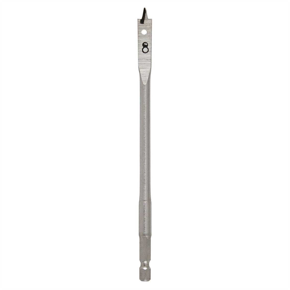 Draper Flat Wood Drill Bit 8 x 152mm 41477 White Rose Tools