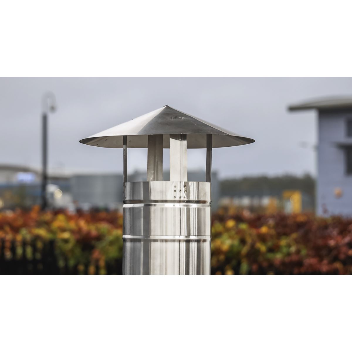 Sealey Stainless Steel Exhaust Flue Rain Cap for ABI1700 150mm White Rose Tools