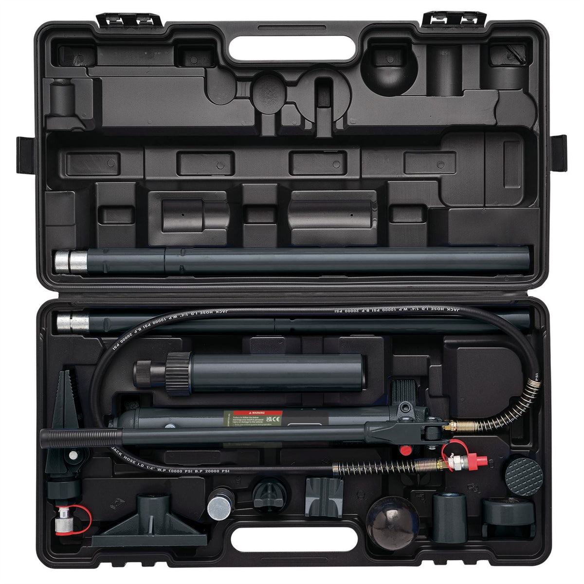 Draper Expert Hydraulic Body Repair Kit 10 Tonne (14 Piece) 13930 White Rose Tools