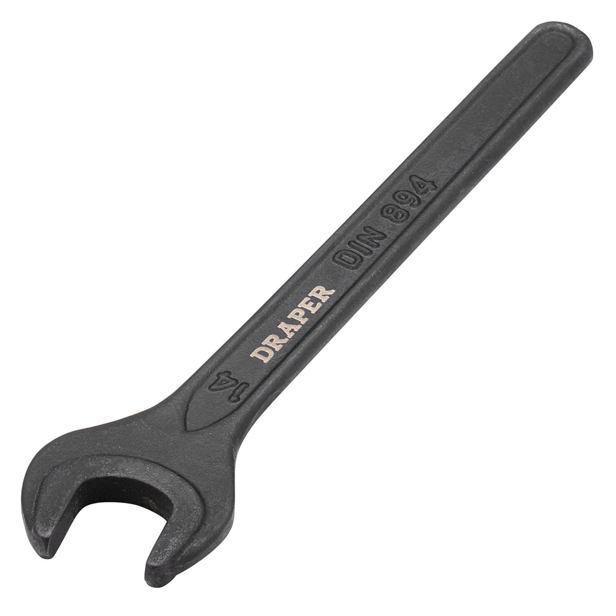 Draper Single Open End Spanner 14mm 37525 White Rose Tools