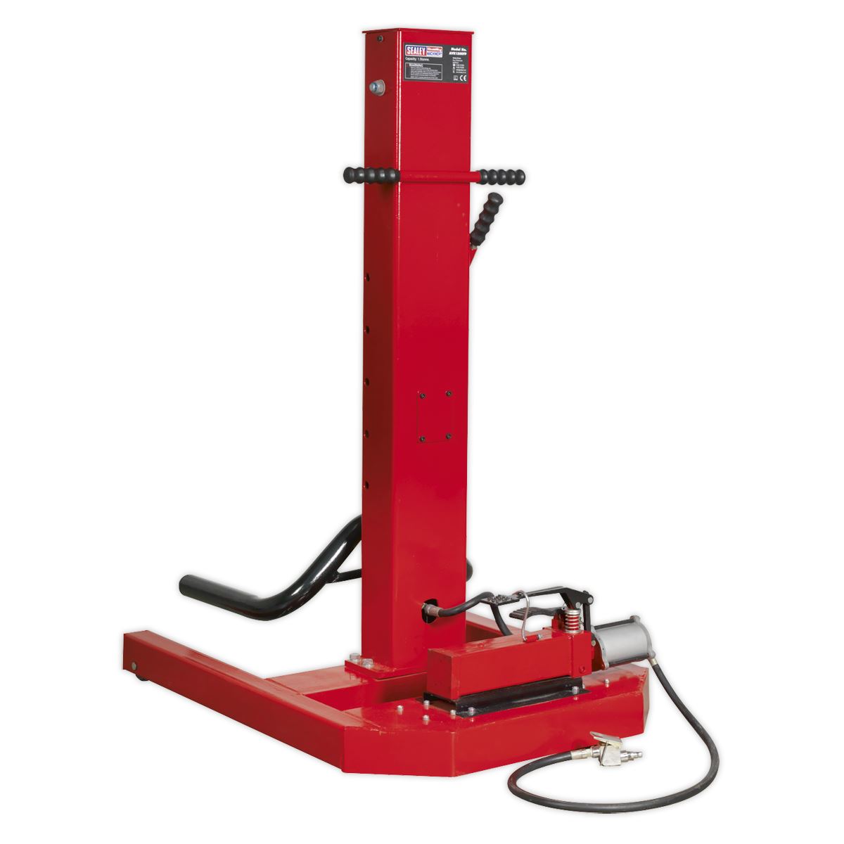 Sealey Air/Hydraulic Vehicle Lift with Foot Pedal 1.5 Tonne