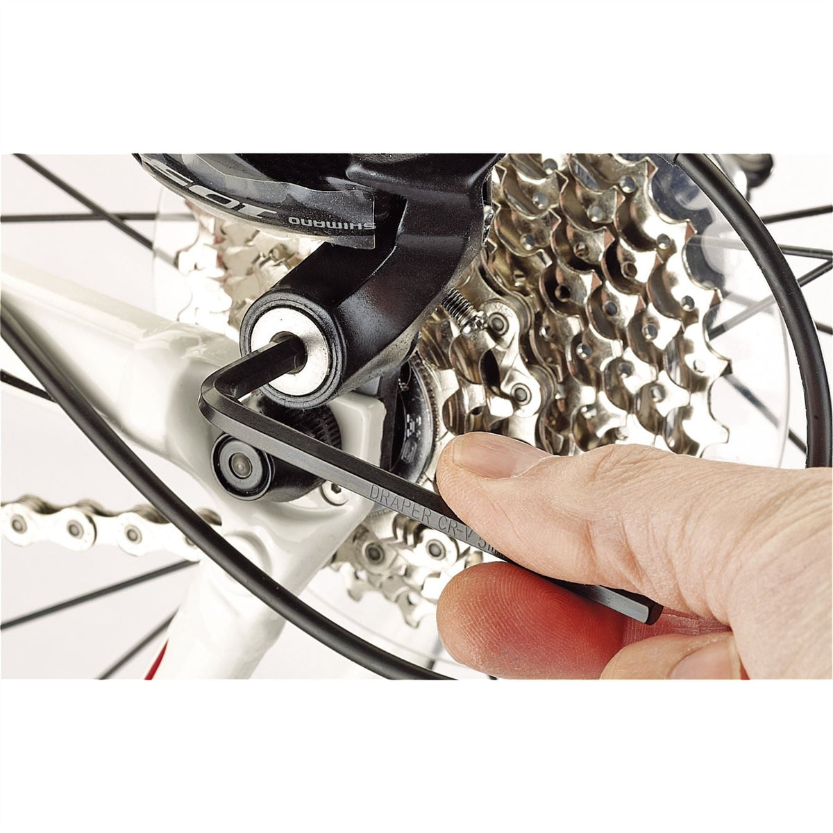 Draper Metric/Imperial Combined Hex. Key Set (25 Piece) 33892 White Rose Tools