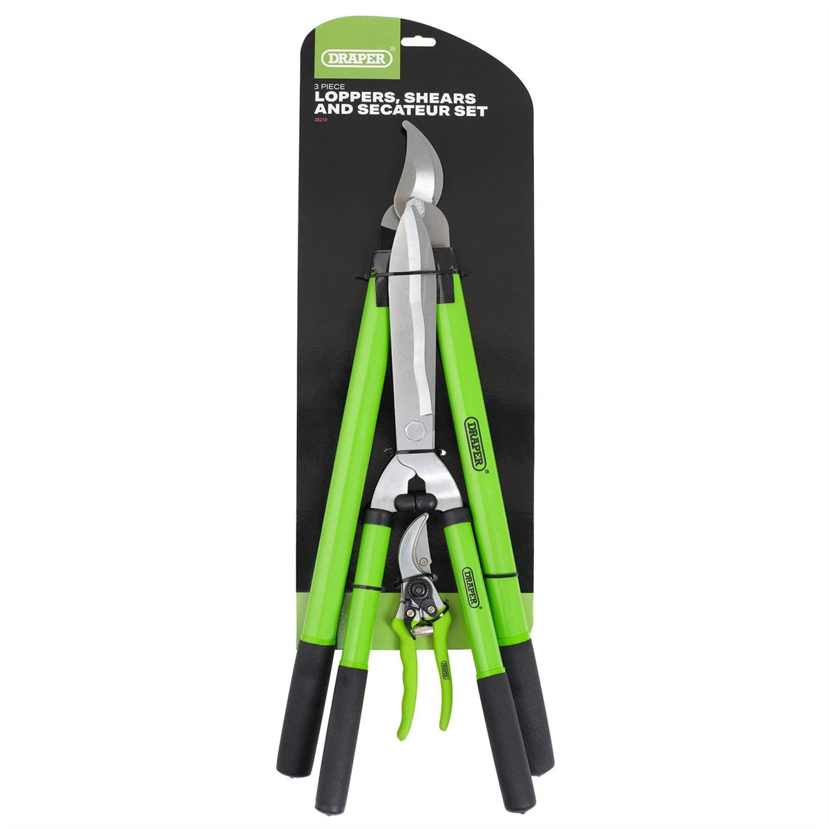 Draper Lopper Shears and Secateur Set (3 Piece) 28210 White Rose Tools