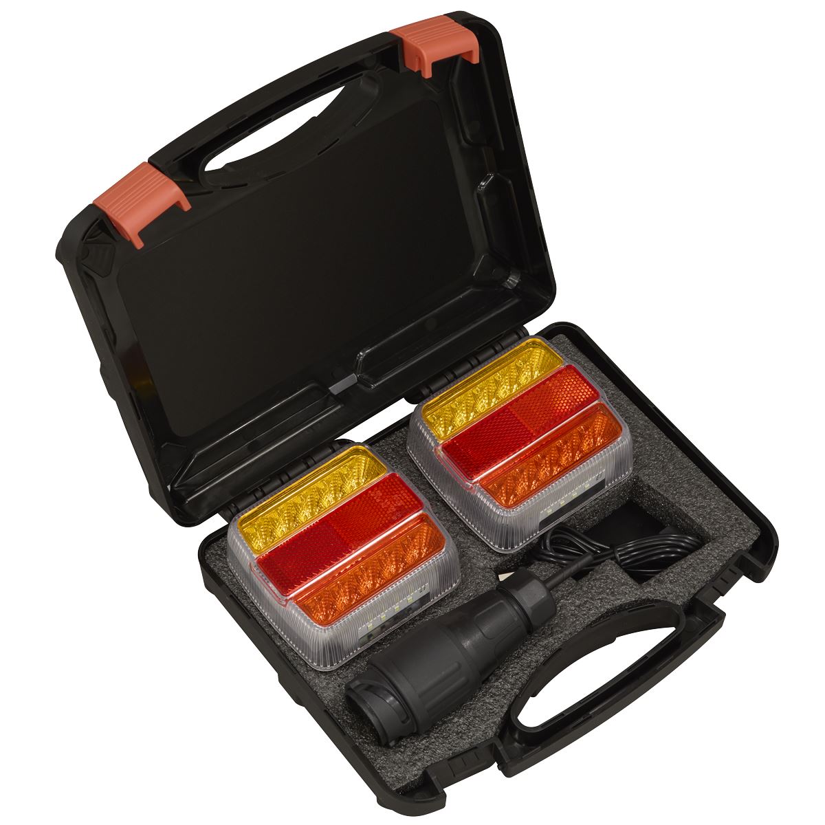 Sealey 13-Pin Wireless SMD LED Trailer Light Set 2pc