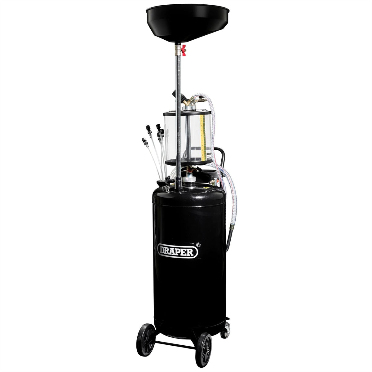 Draper Suction Oil Drainer with Chamber 90L 13265 White Rose Tools