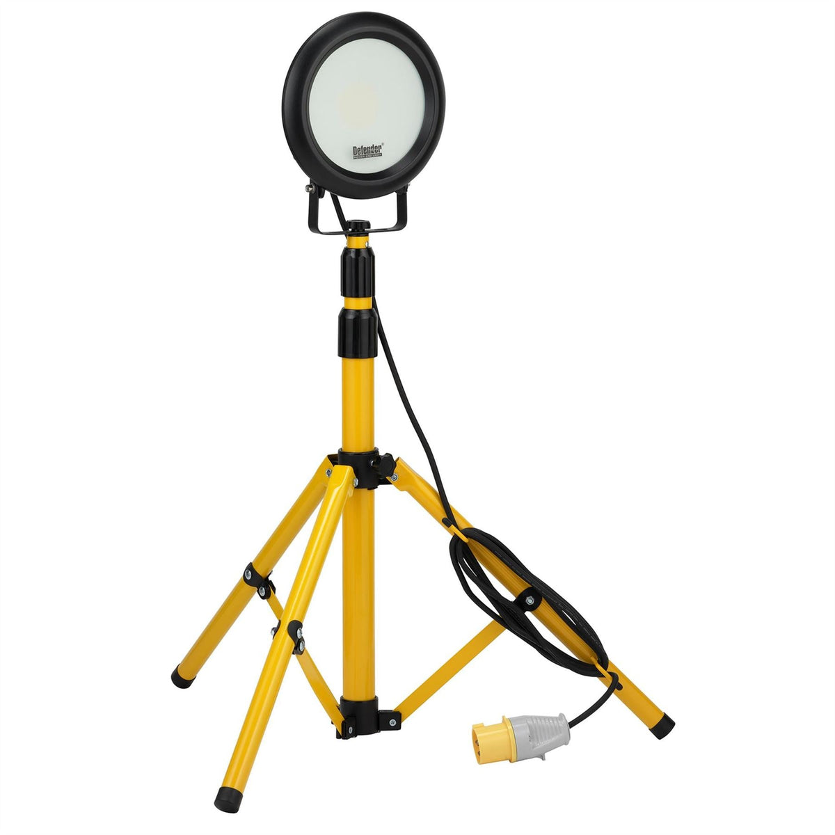 Defender E709305 DF4000 110V Single Head LED Site Light 34752 White Rose Tools