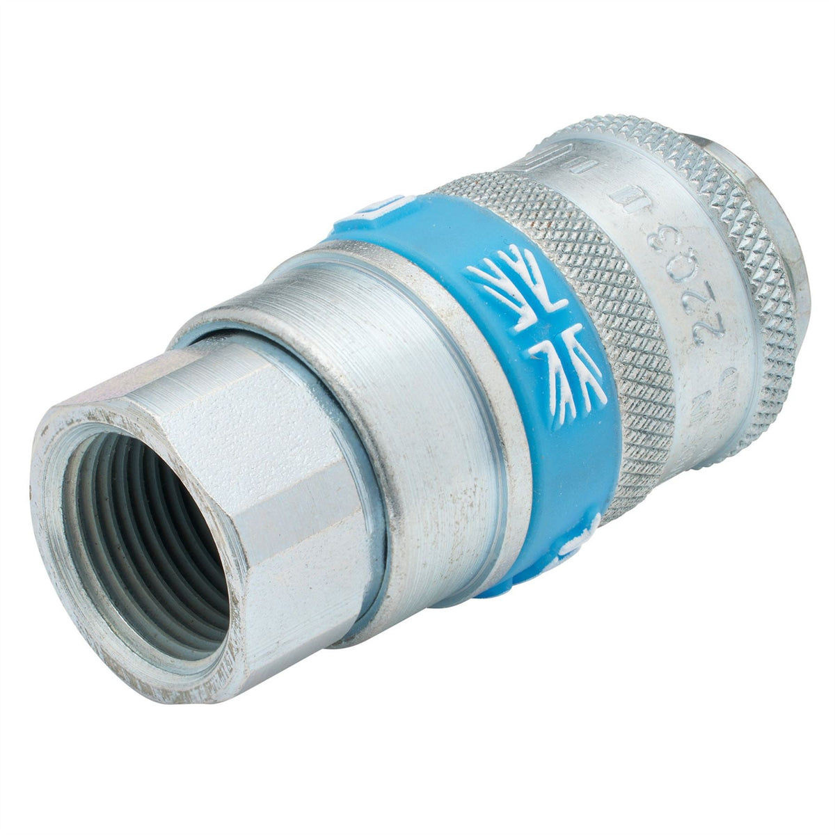 Draper 3/8" Female Thread PCL Parallel Airflow Coupling (Sold Loose) 37829 White Rose Tools