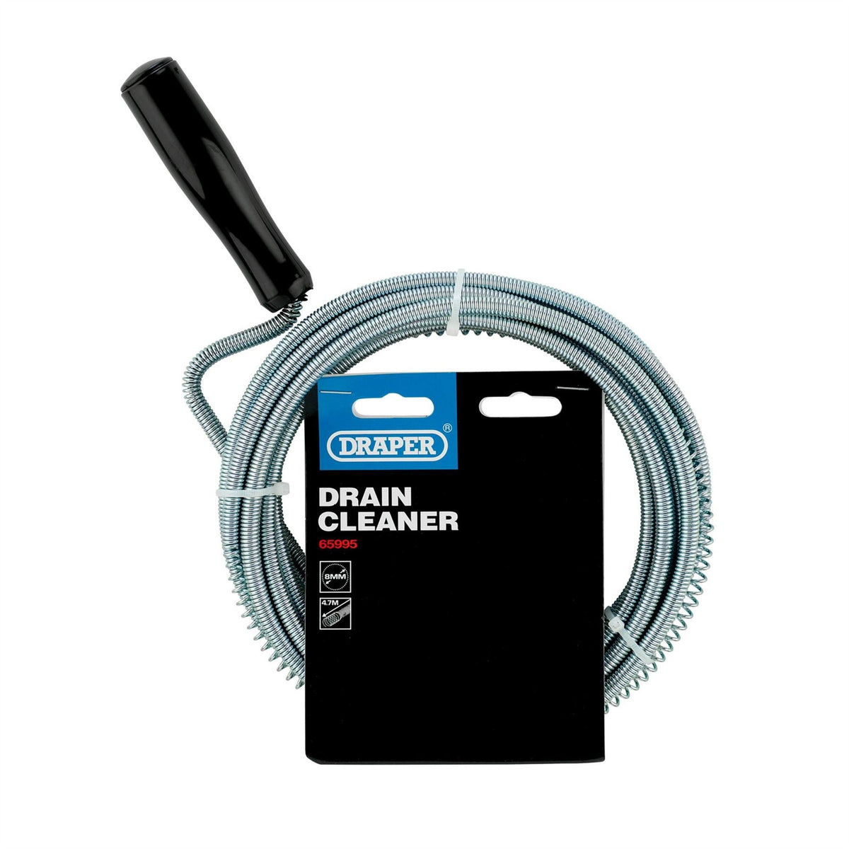 Draper Drain Cleaner 4.7m 65995 White Rose Tools