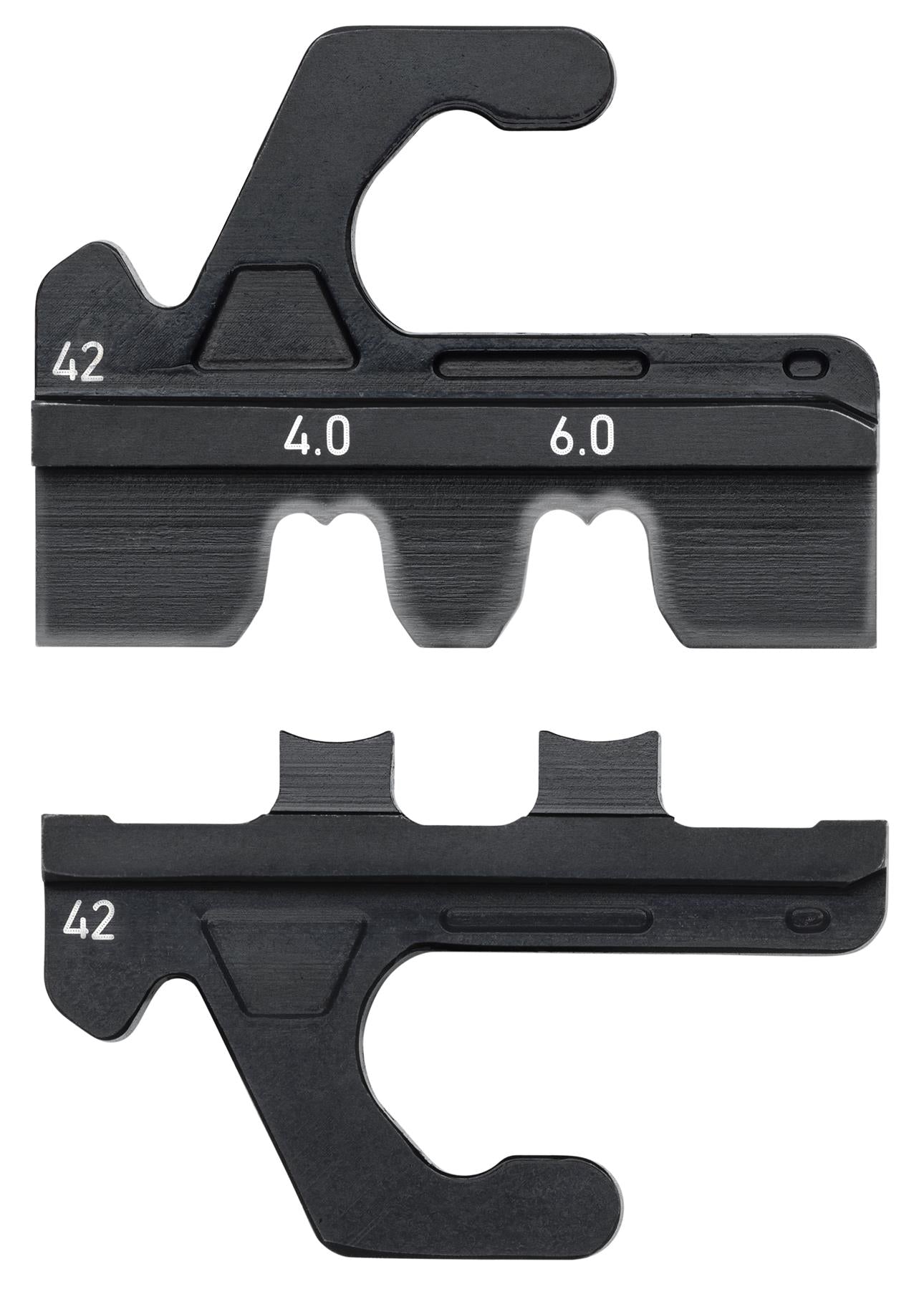 KNIPEX Crimping Die for MC4 and MC4 EVO 2 Connectors in 4mm² and 6mm² (Suitable for 97 33 0X) 97 39 42 White Rose Tools
