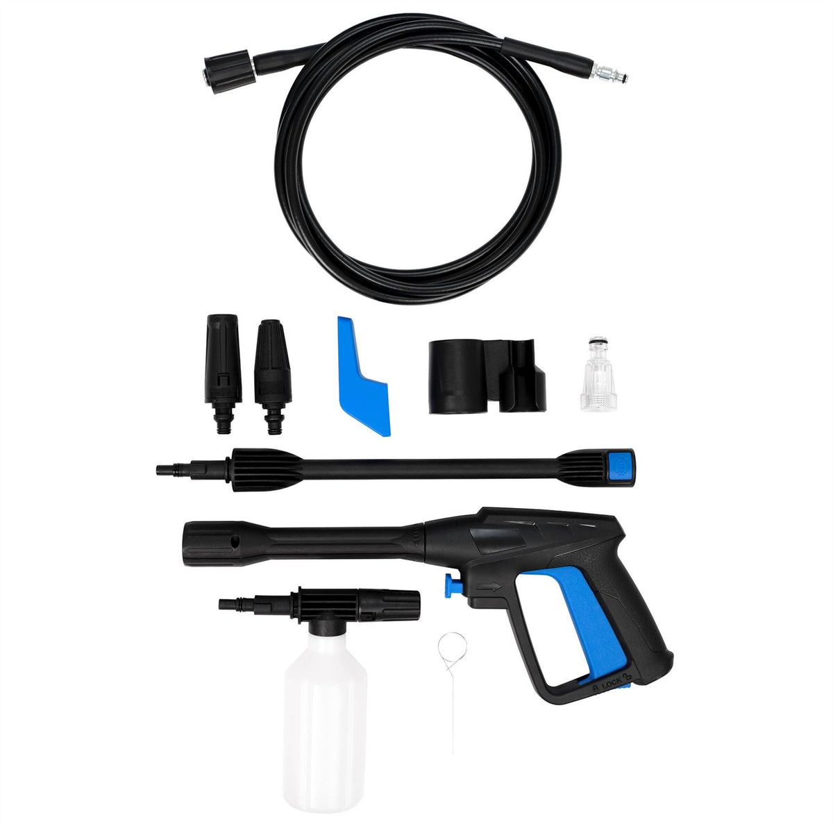 Draper Storm Force 230V Pressure Washer 1400W 105bar 98674 White Rose Tools