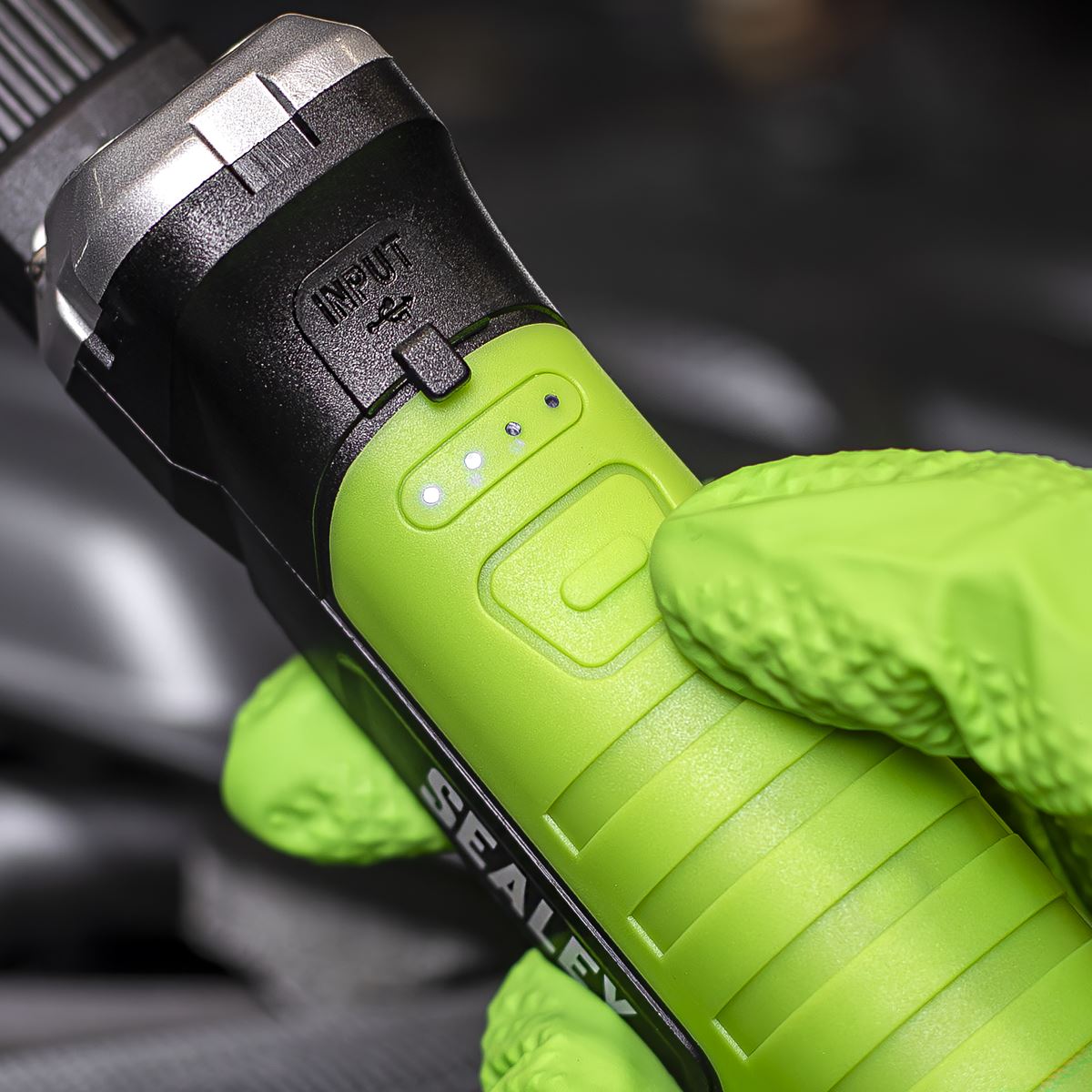 Sealey Rechargeable Slim Folding Inspection Light 6W COB LED & 1W SMD LED Lithium-ion - White Rose Tools