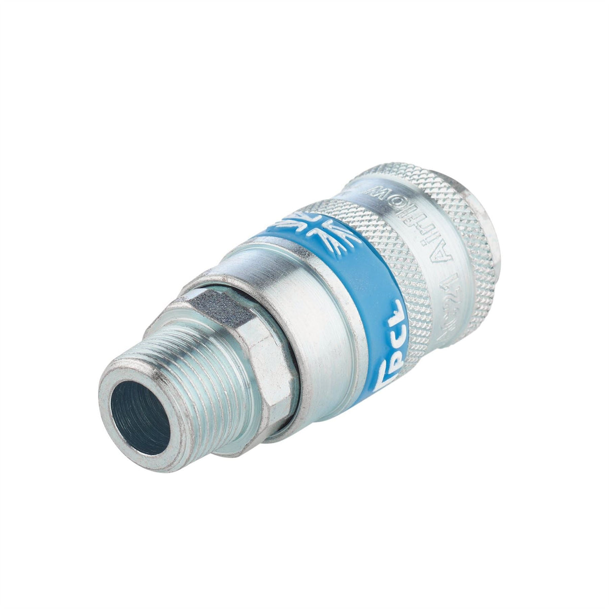 Draper 3/8" Male Thread PCL Tapered Airflow Coupling 37836 White Rose Tools