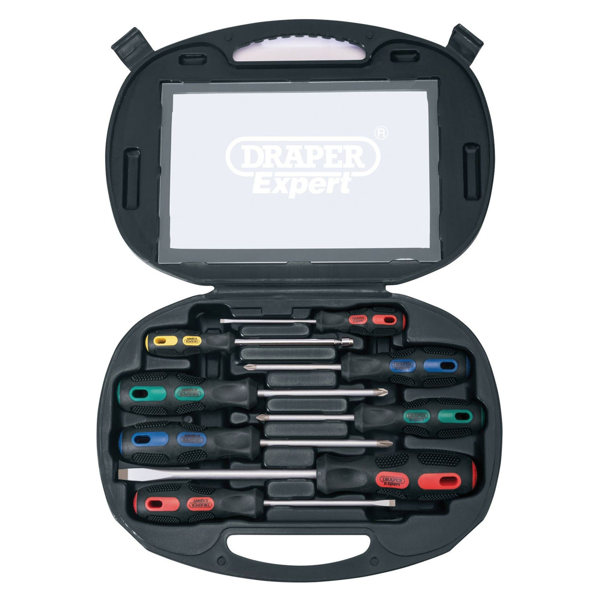 Draper Expert Screwdriver Set in Case (8 Piece) 40002 White Rose Tools
