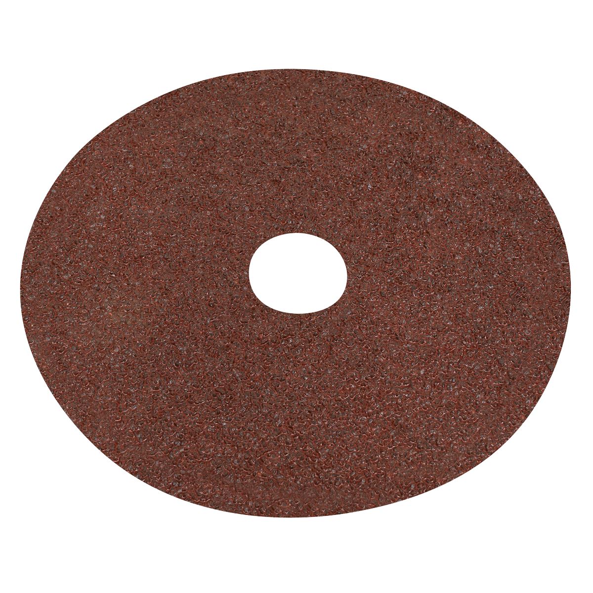 Worksafe by Sealey Fibre Backed Disc Ø125mm - 24Grit Pack of 25