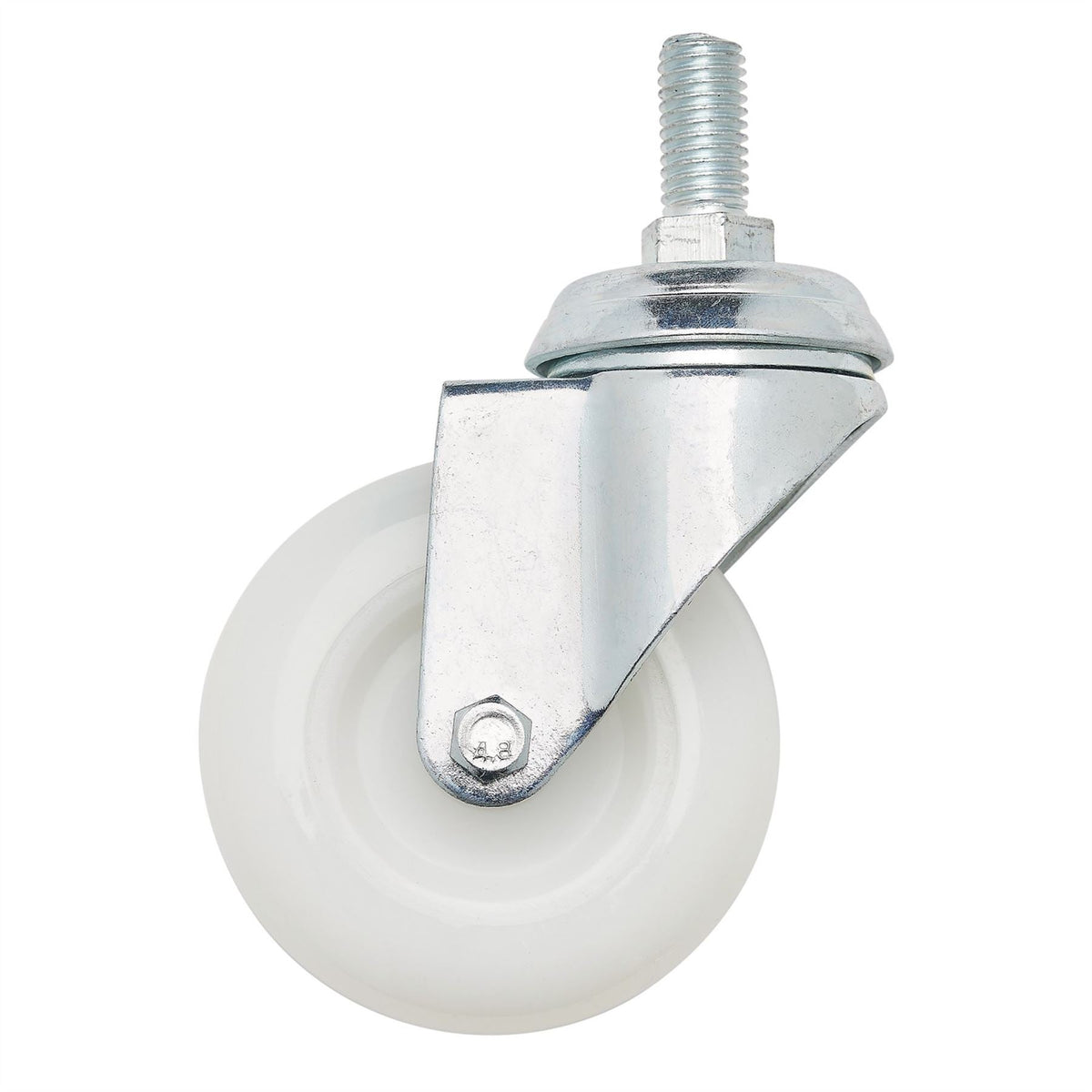 Draper Swivel Bolt Fixing Nylon Wheel 75mm Diameter S.W.L. 70kg 65500 White Rose Tools