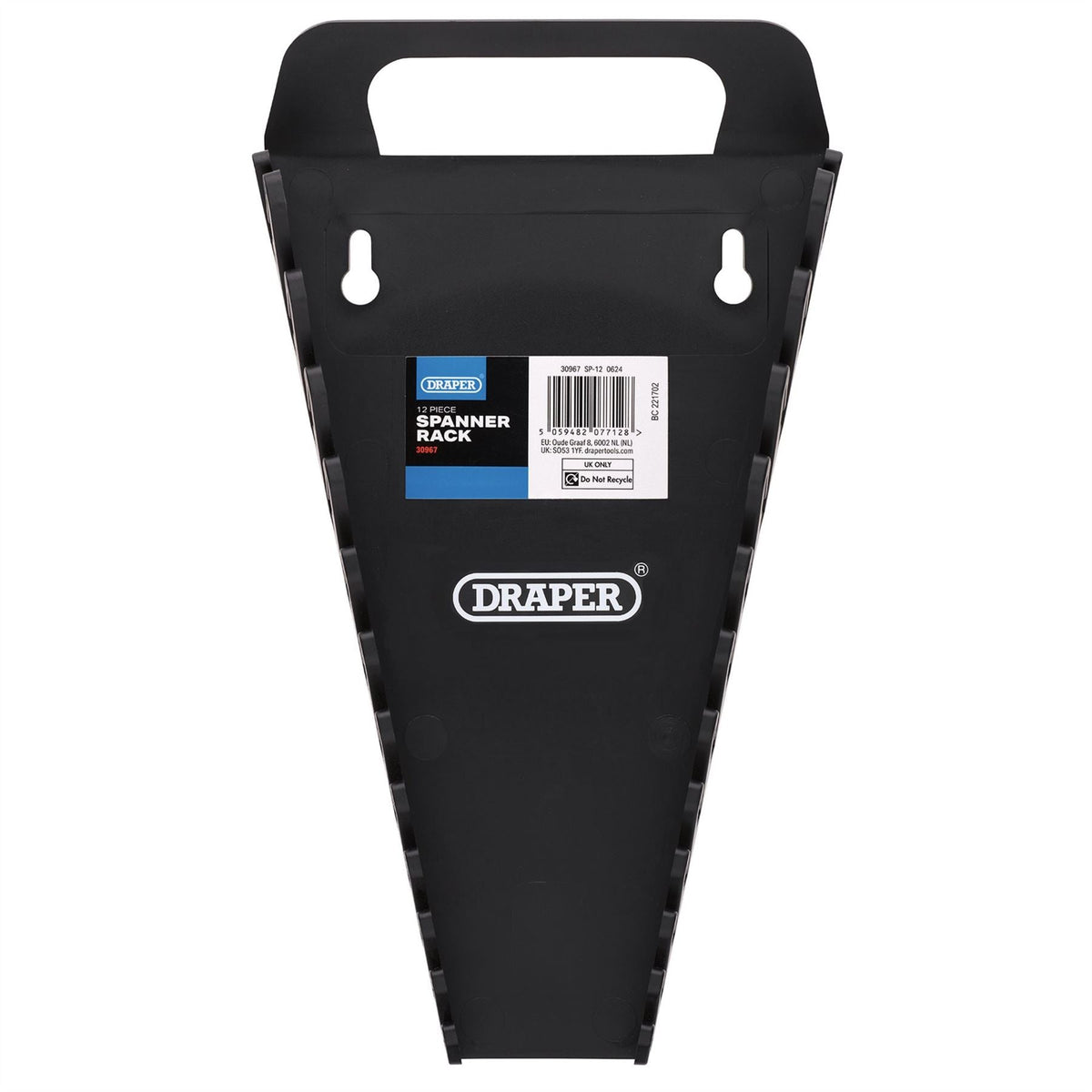 Draper Spanner Rack Capacity 12 30967 White Rose Tools