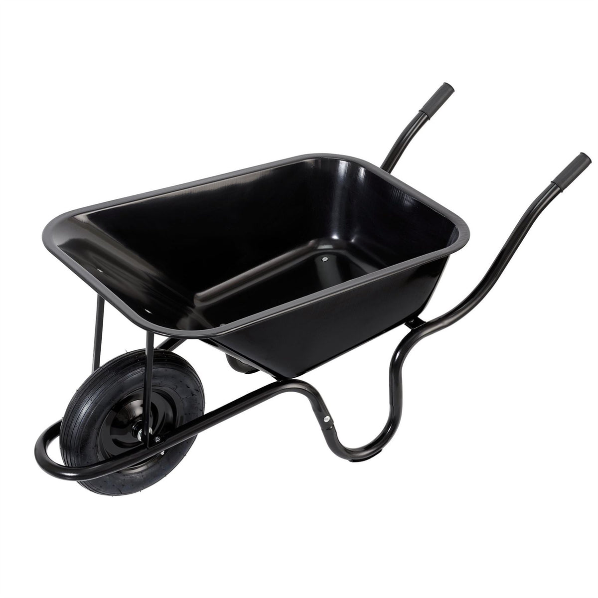 Draper Metal Tray Contractors Wheelbarrow 85L 82755 White Rose Tools