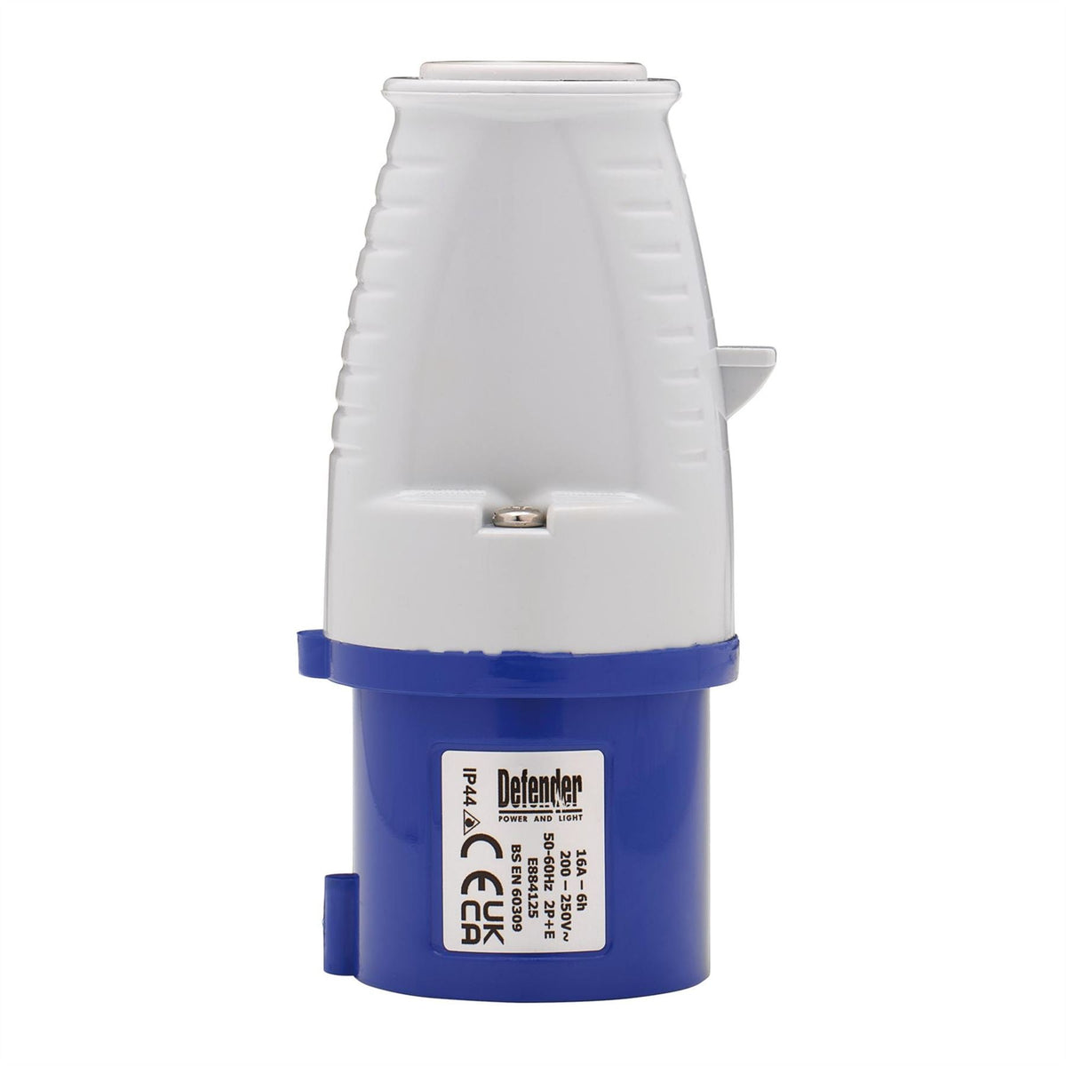 Defender E884125 230V Plug 13A 35124 White Rose Tools