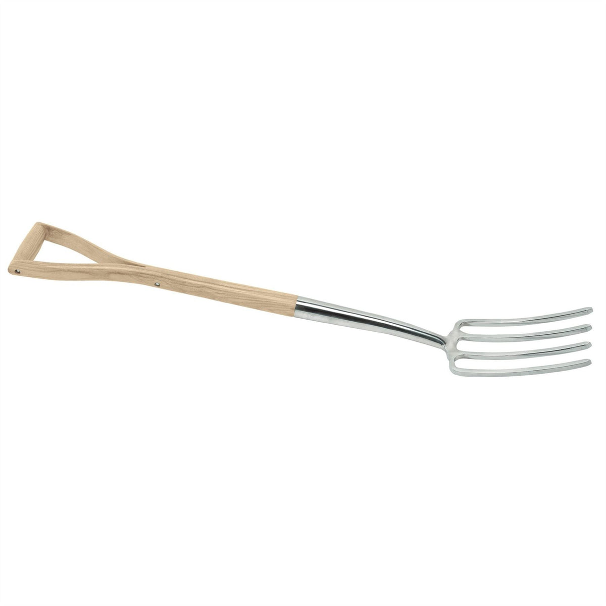 Draper Heritage Stainless Steel Border Fork with Ash Handle 99011 White Rose Tools