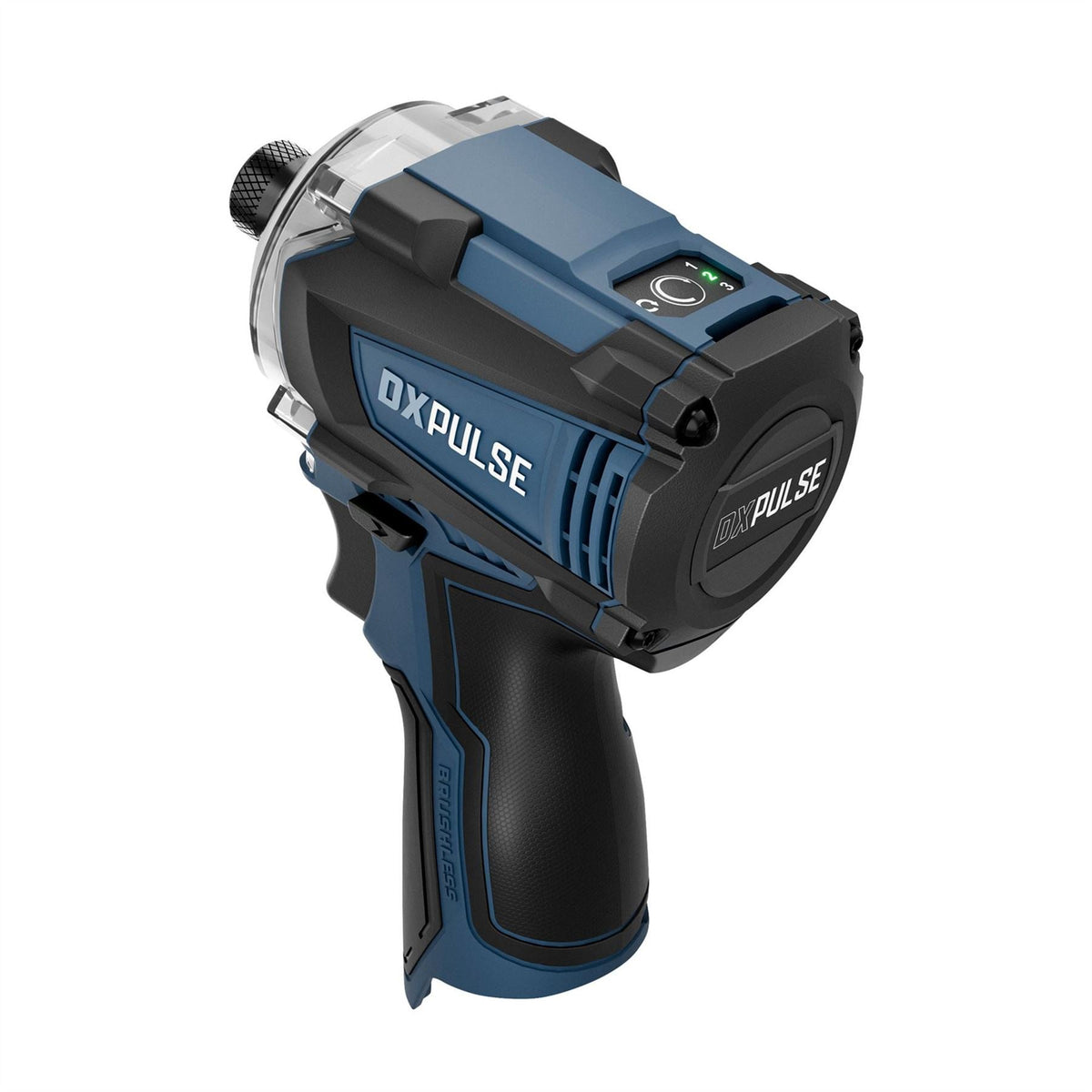 Draper DXPULSE 12V Brushless Combi Drill & Impact Driver Kit 1/4" Sq. Dr. 2 x 2.0Ah Batteries 1 x Charger 27983 White Rose Tools
