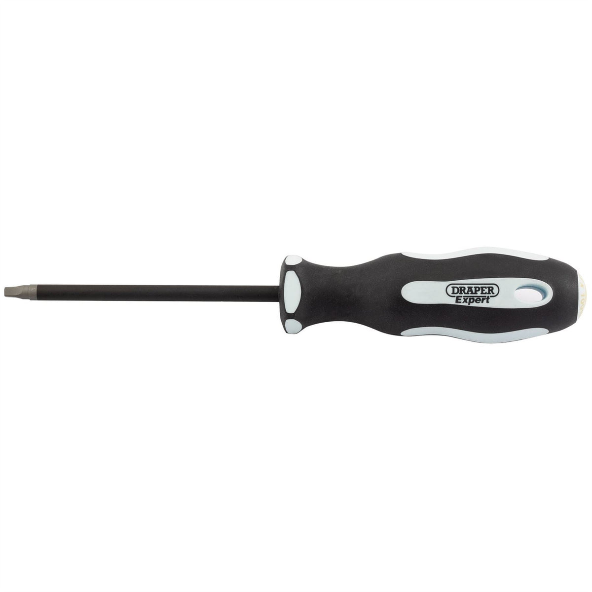 Draper Expert Square Recess Soft Grip Security Screwdriver S3 x 100mm 35159 White Rose Tools