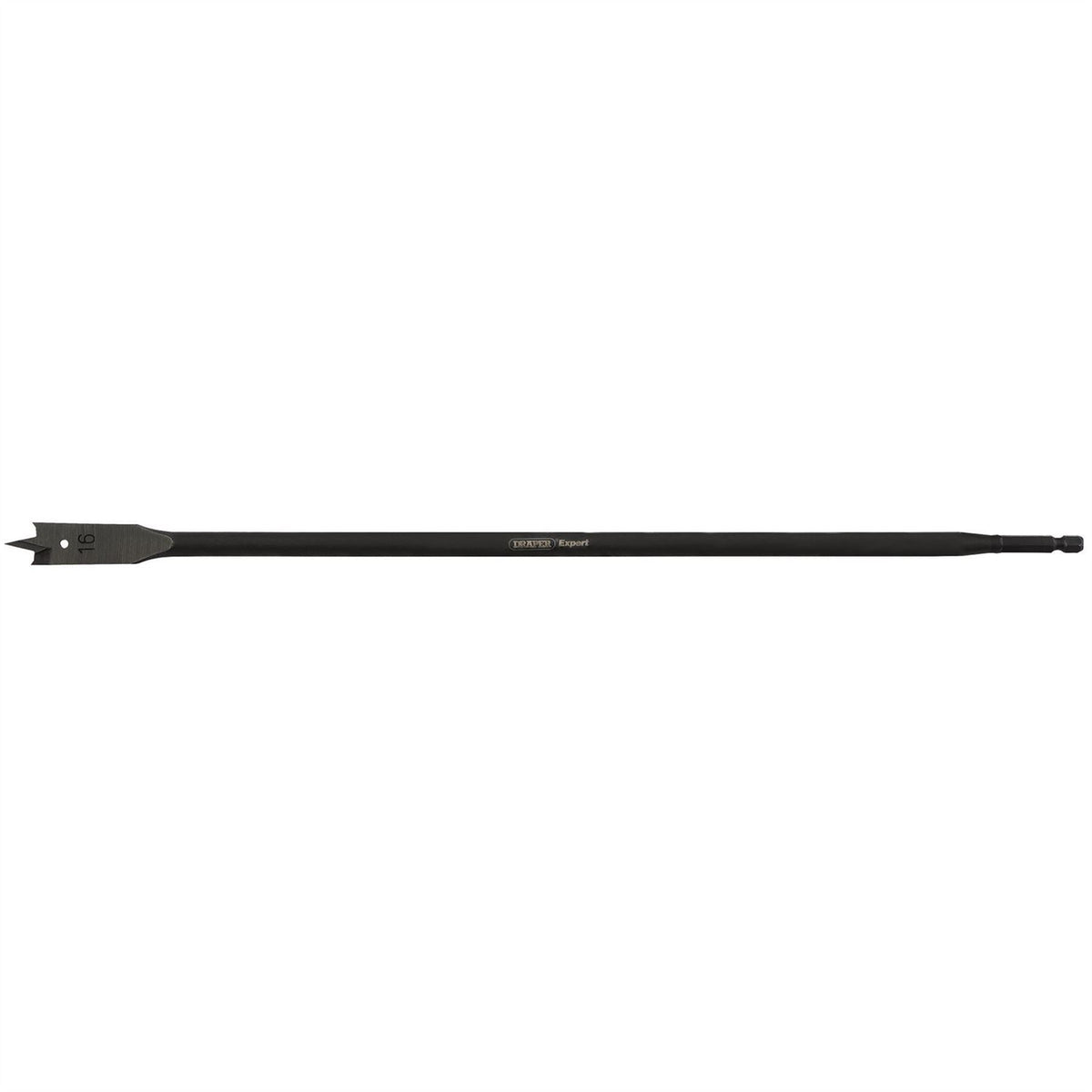 Draper Expert Extra Long Flat Wood Bit 16 x 405mm 67438 White Rose Tools