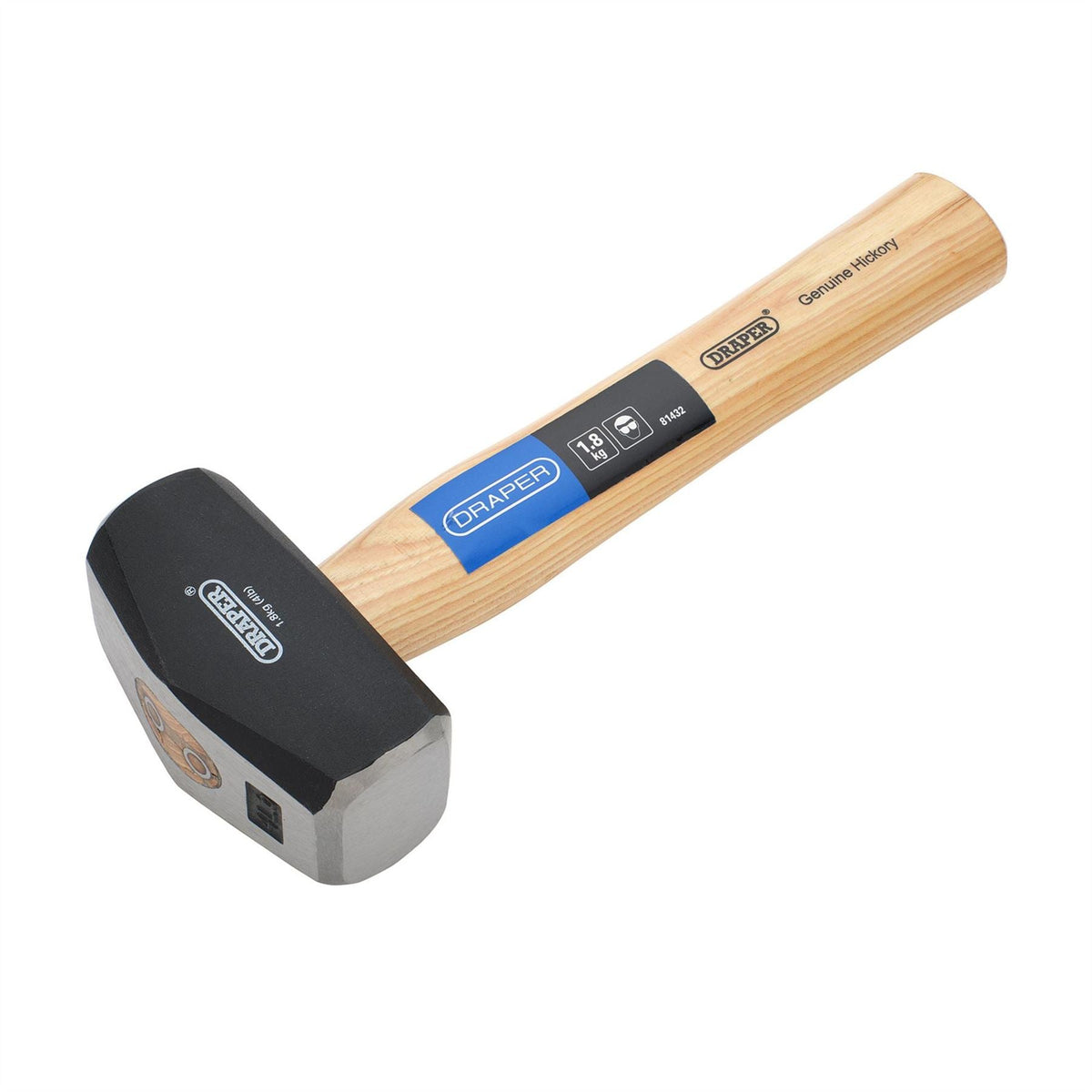 Draper Hickory Shaft Club Hammer 1.8kg/4lb 81432 White Rose Tools