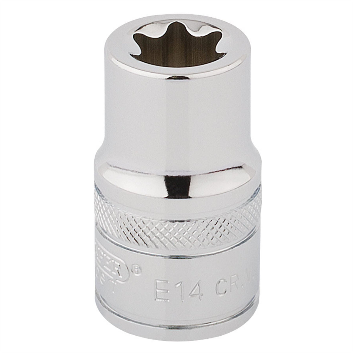 Draper Expert TX-STAR® Socket 1/2" Sq. Dr. E14 34285 White Rose Tools