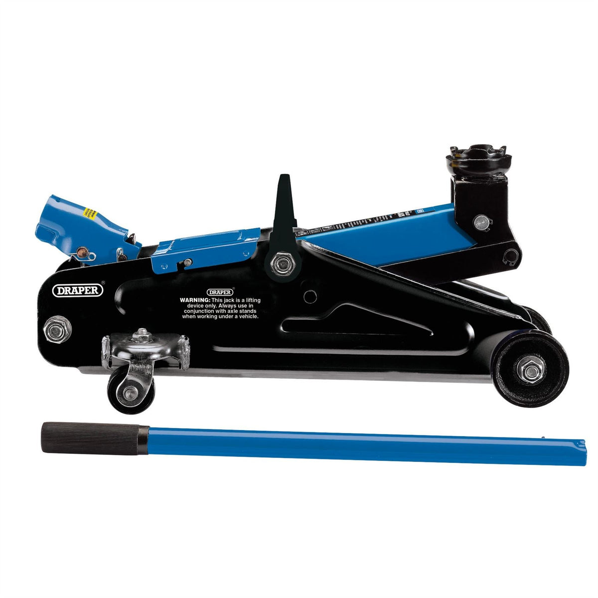 Draper Trolley Jack with Carry Case 2 Tonne 54635 White Rose Tools