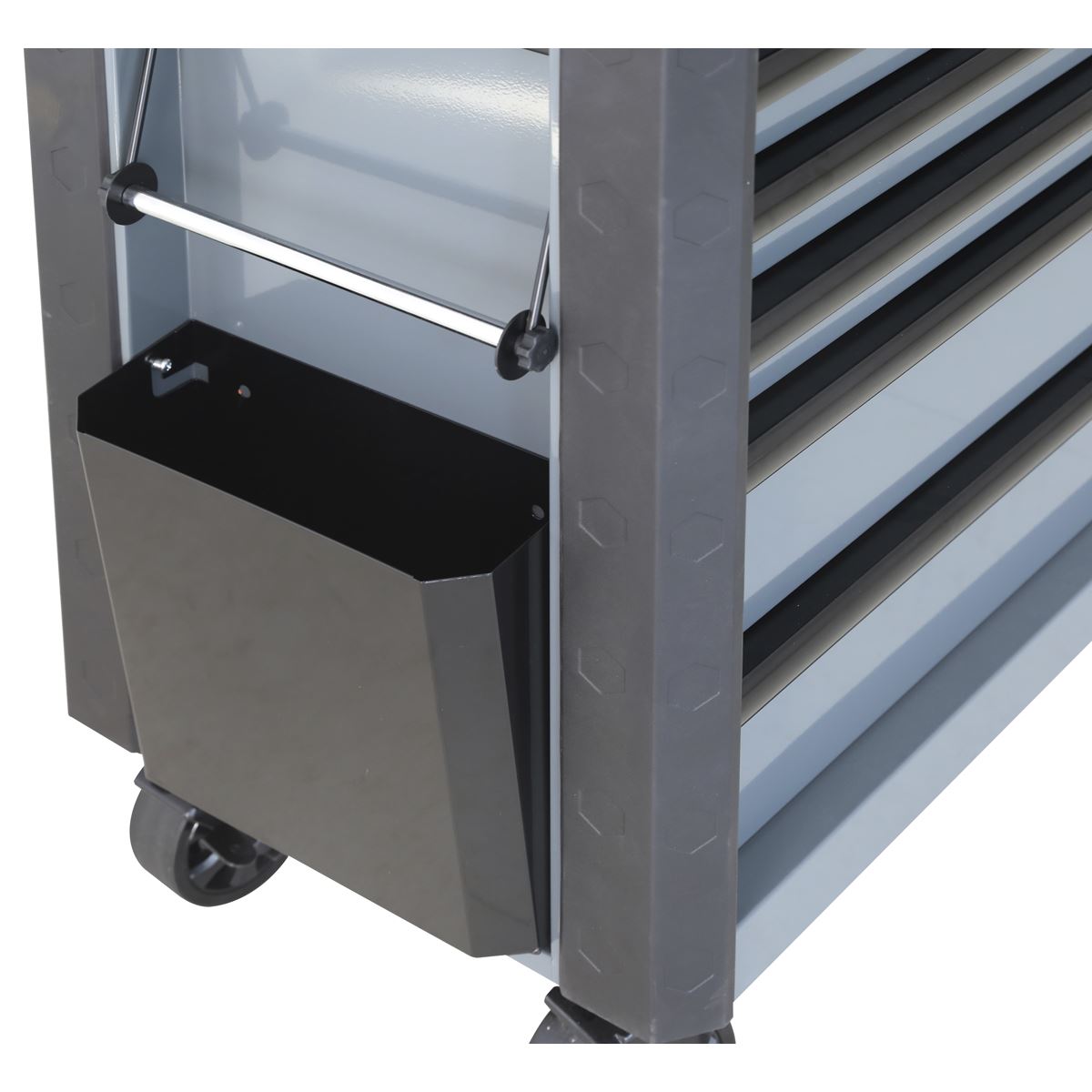 Sealey Superline Pro Tool Trolley 6 Drawer - Grey