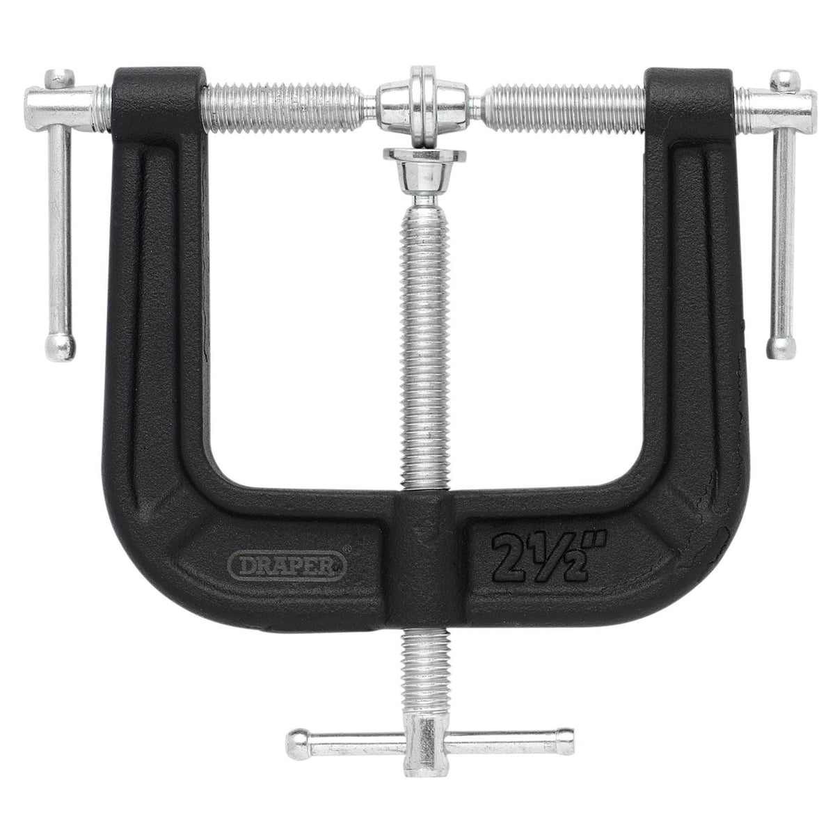 Draper 3-Way G-Clamp 63mm 19404 White Rose Tools
